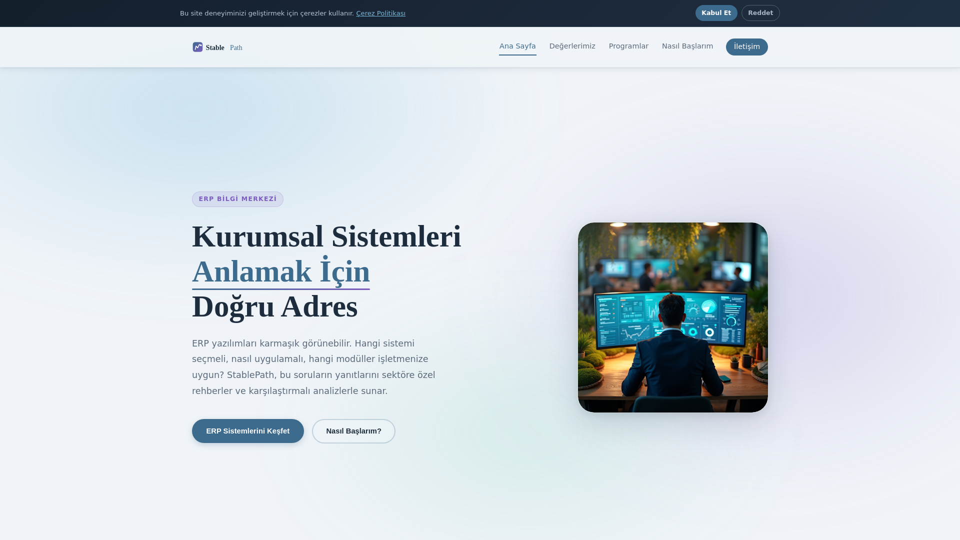 website screenshot of https://stablepath.live