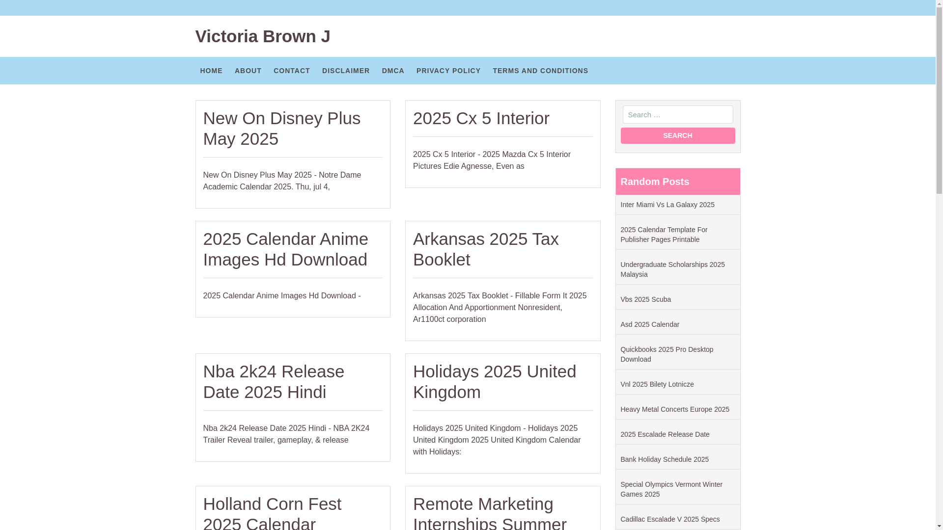 website screenshot of https://victoriabrownj.pages.dev/