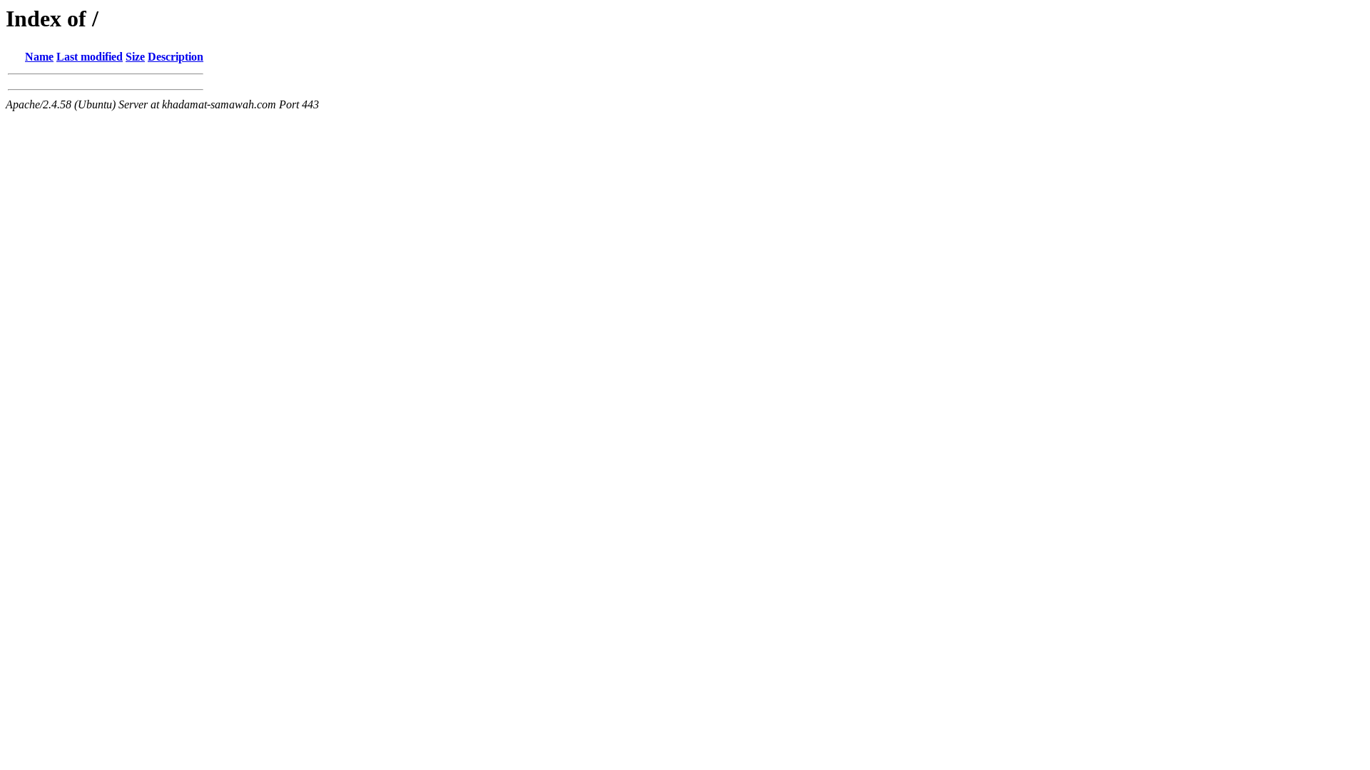website screenshot of https://khadamat-samawah.com/