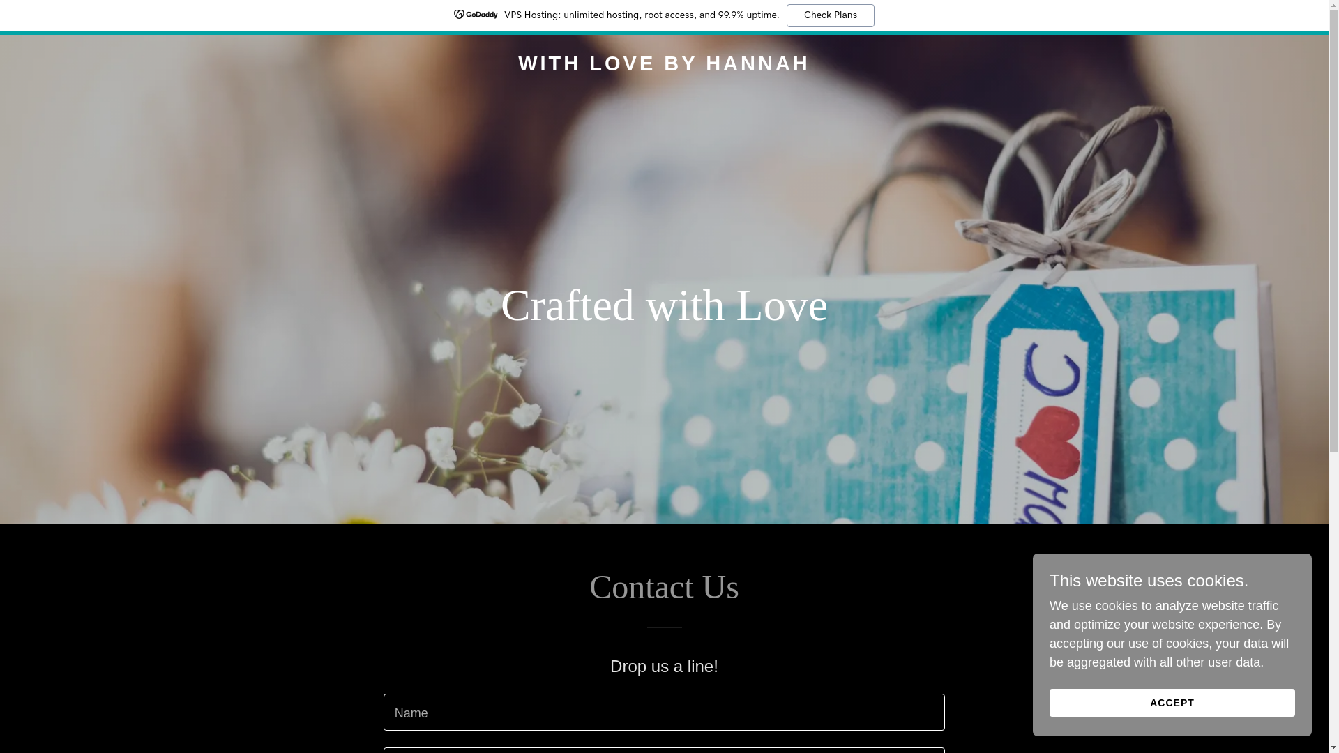 website screenshot of https://withlovebyhannahus.net/