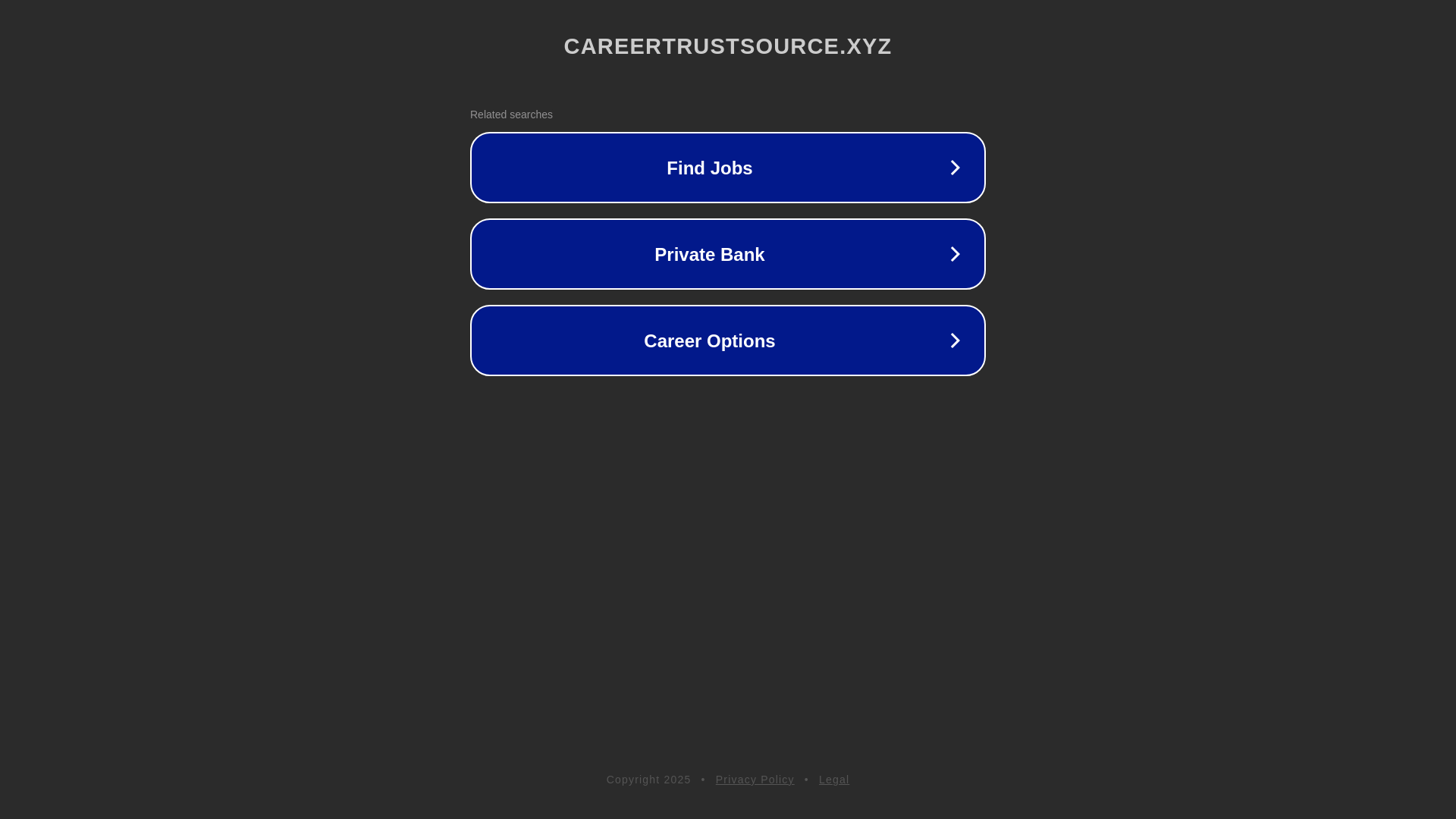 website screenshot of https://careertrustsource.xyz/