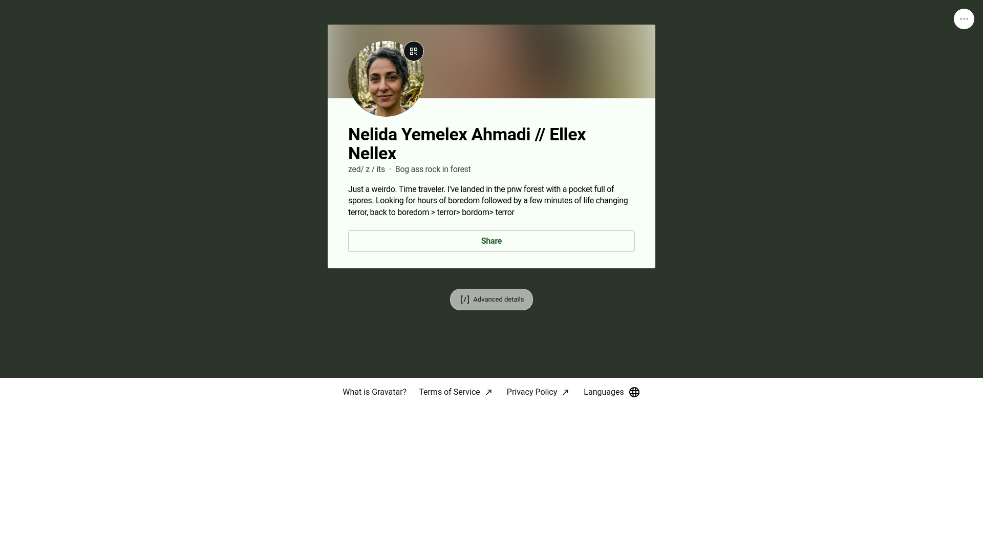 website screenshot of https://elles.bio/