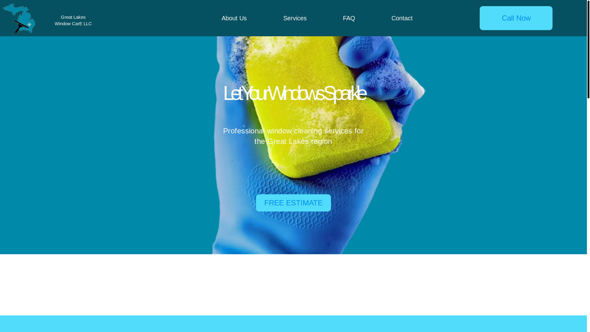 website screenshot of https://greatlakeswindowcare.com/