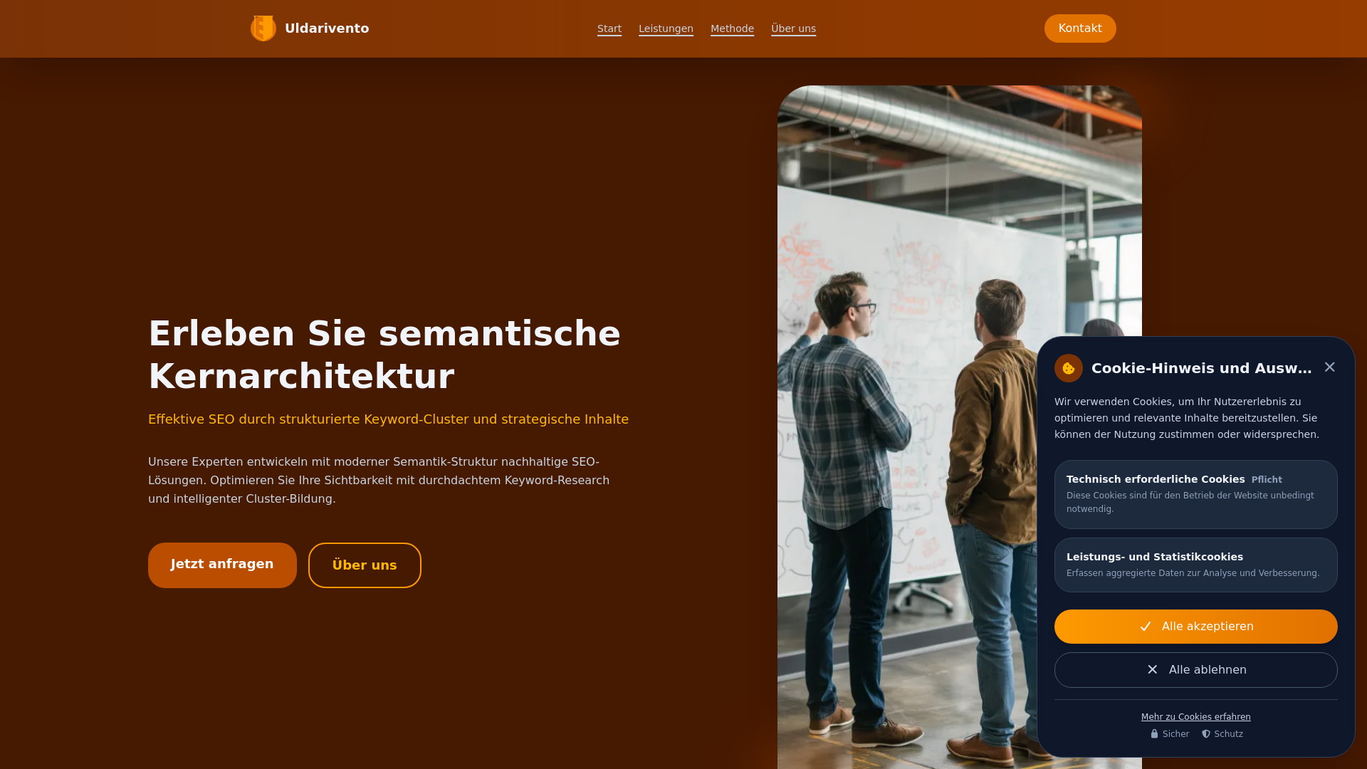 website screenshot of https://uldarivento.world
