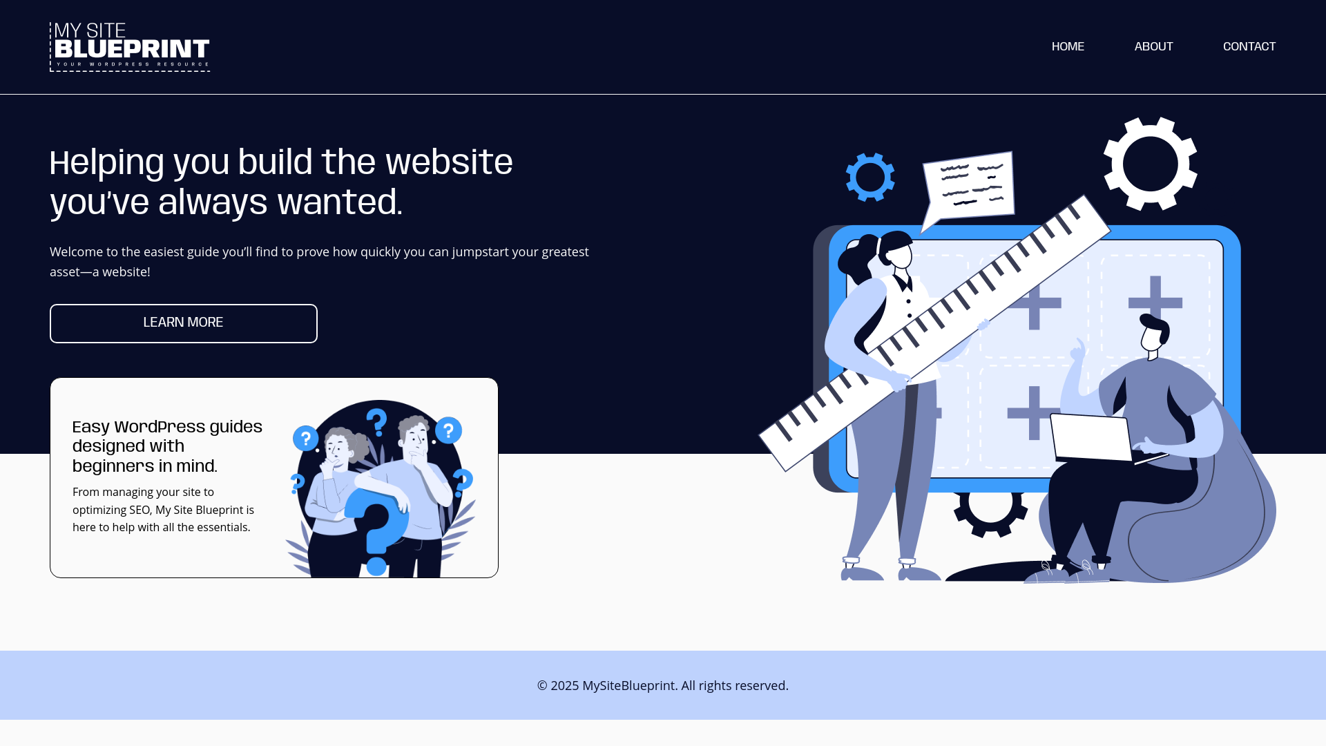 website screenshot of https://blackkeymarketing.net/