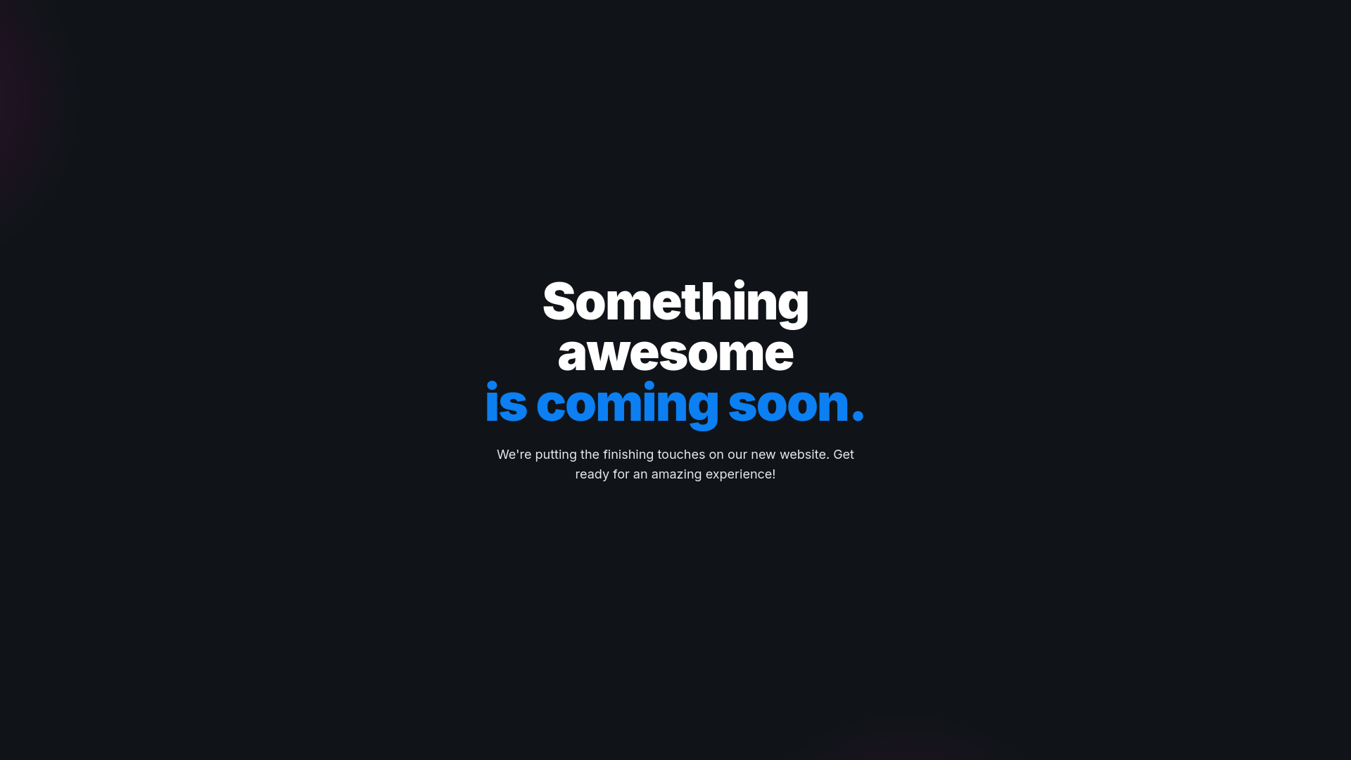 website screenshot of https://coming-soon-static-27e.pages.dev/