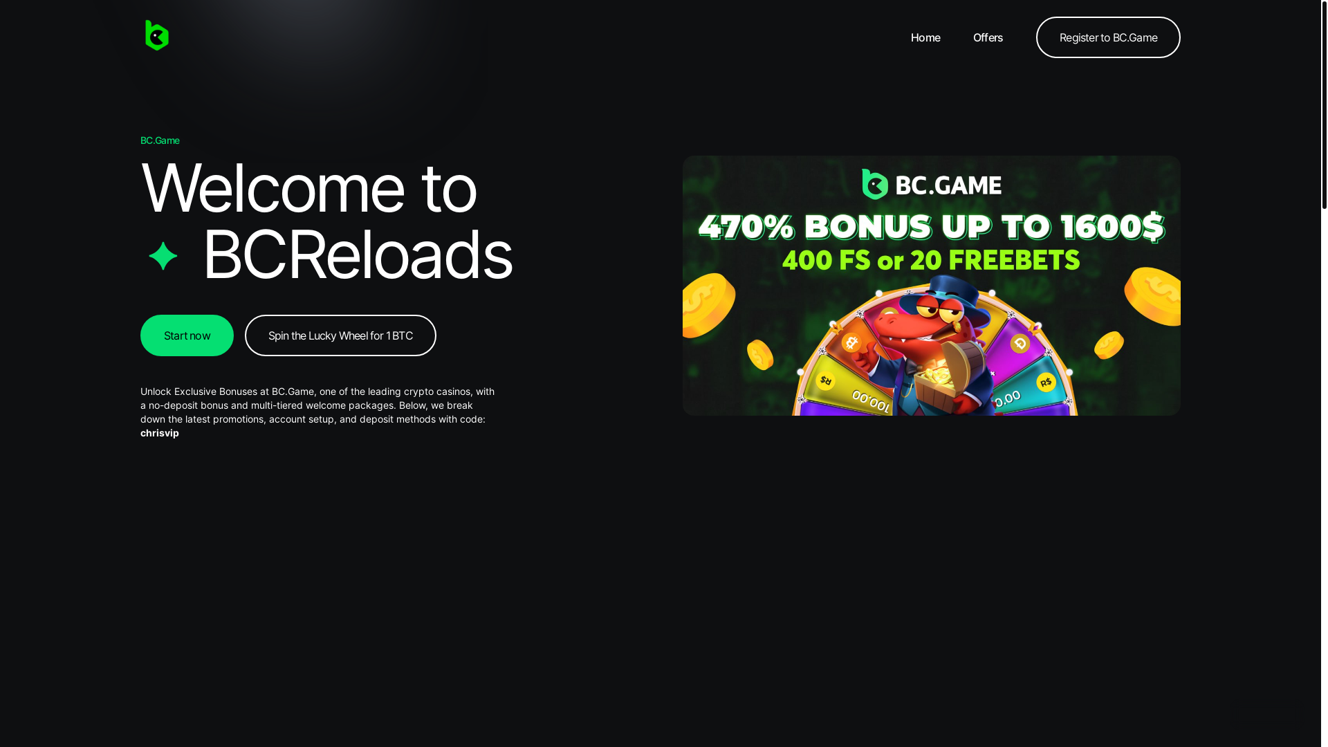website screenshot of https://chris-landing.pages.dev/