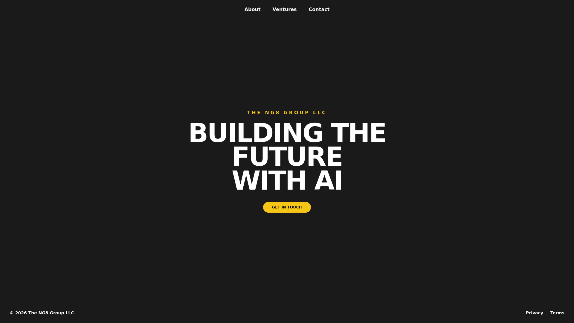 website screenshot of https://ng8group-website.pages.dev/