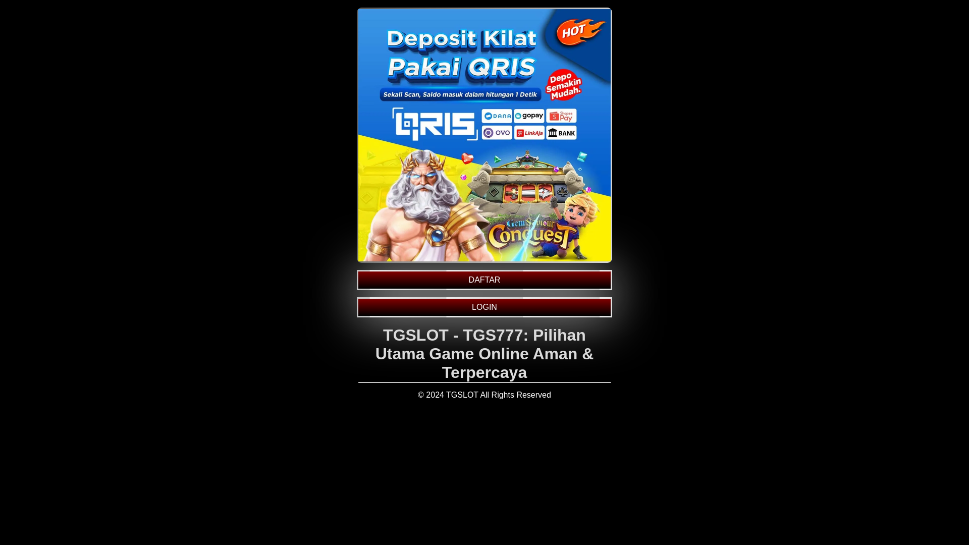 website screenshot of https://tgsjuara1.pages.dev/