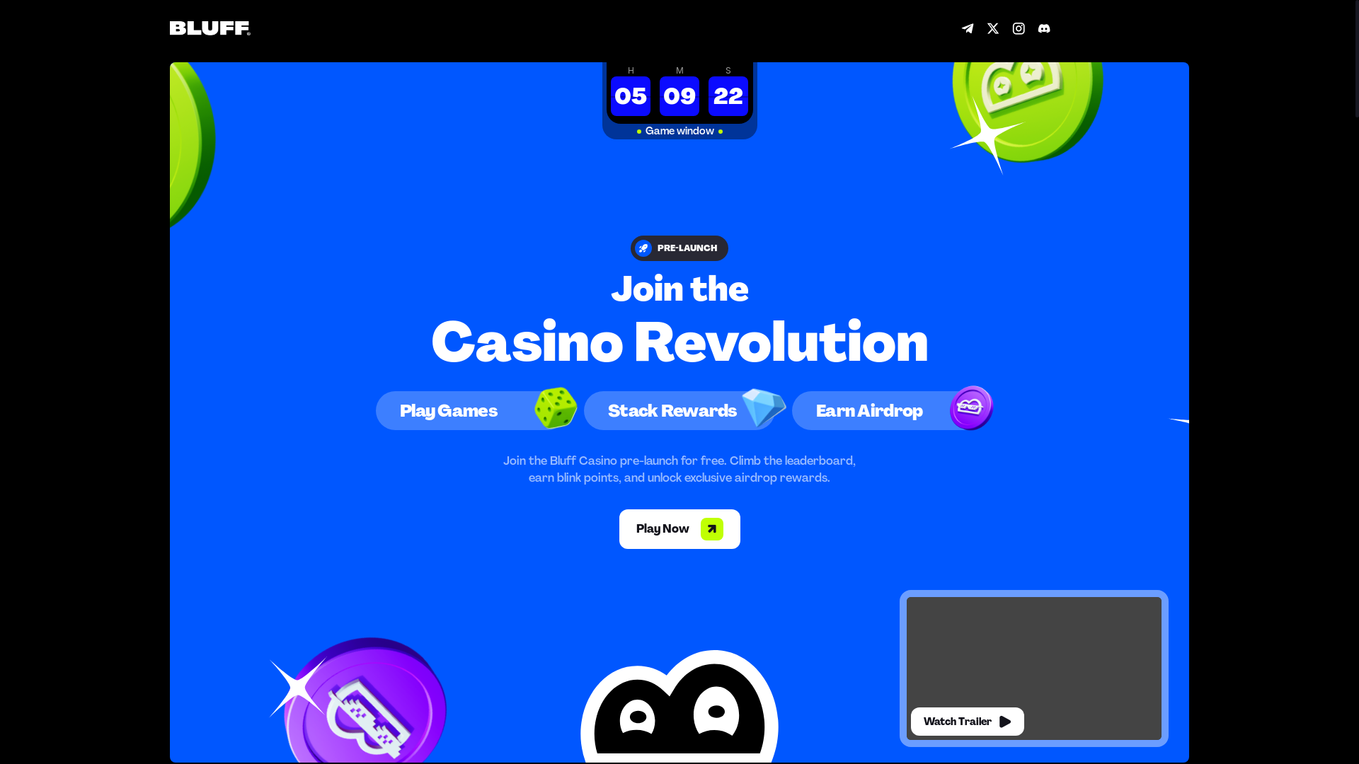website screenshot of https://static-gtm-bluffcasino.pages.dev/