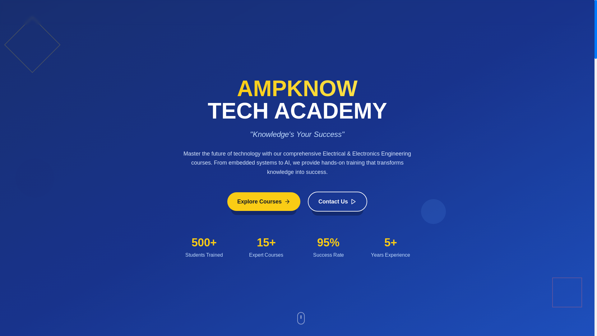 website screenshot of https://ampknowtech.pages.dev/