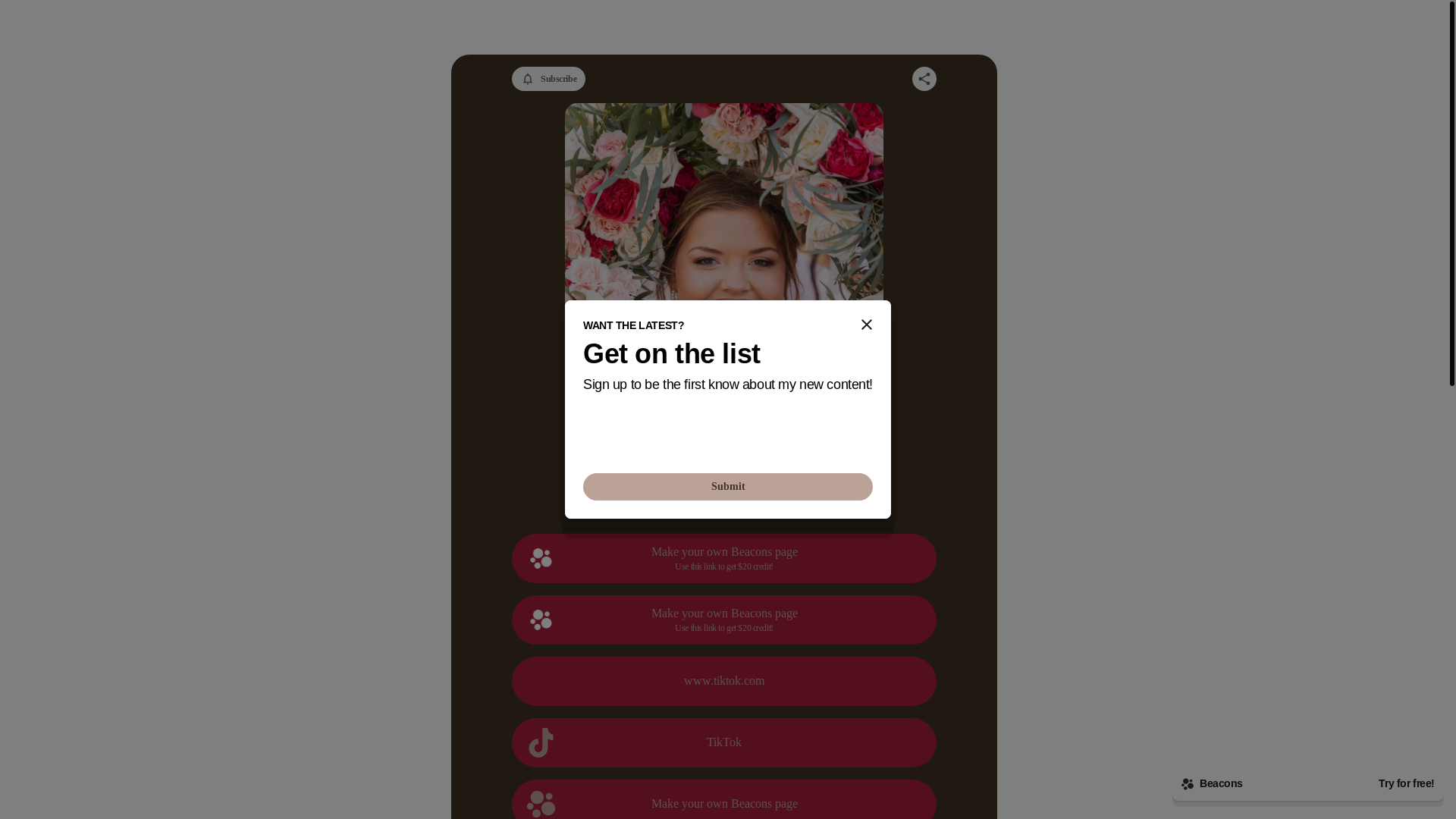 website screenshot of https://shopwiththemrsmitchell.com/