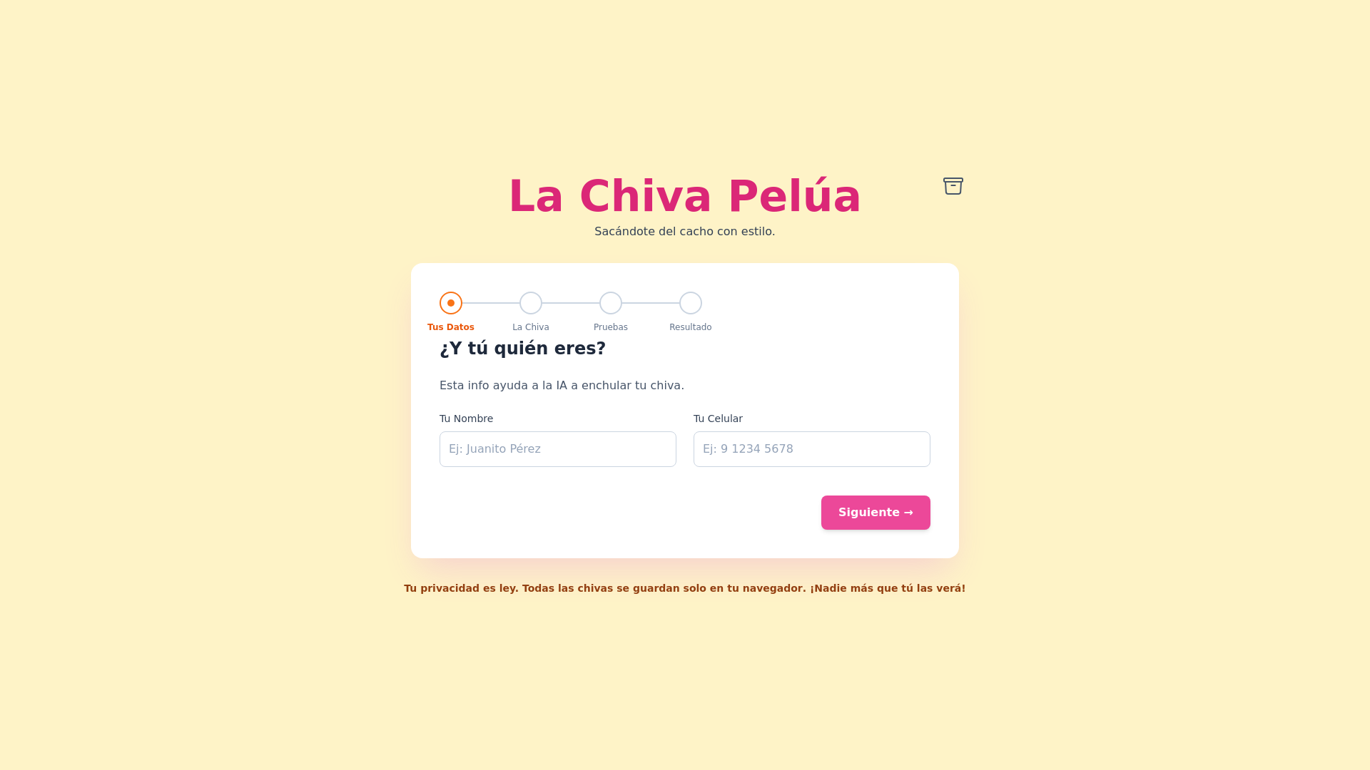 website screenshot of https://chivapelua.pages.dev/