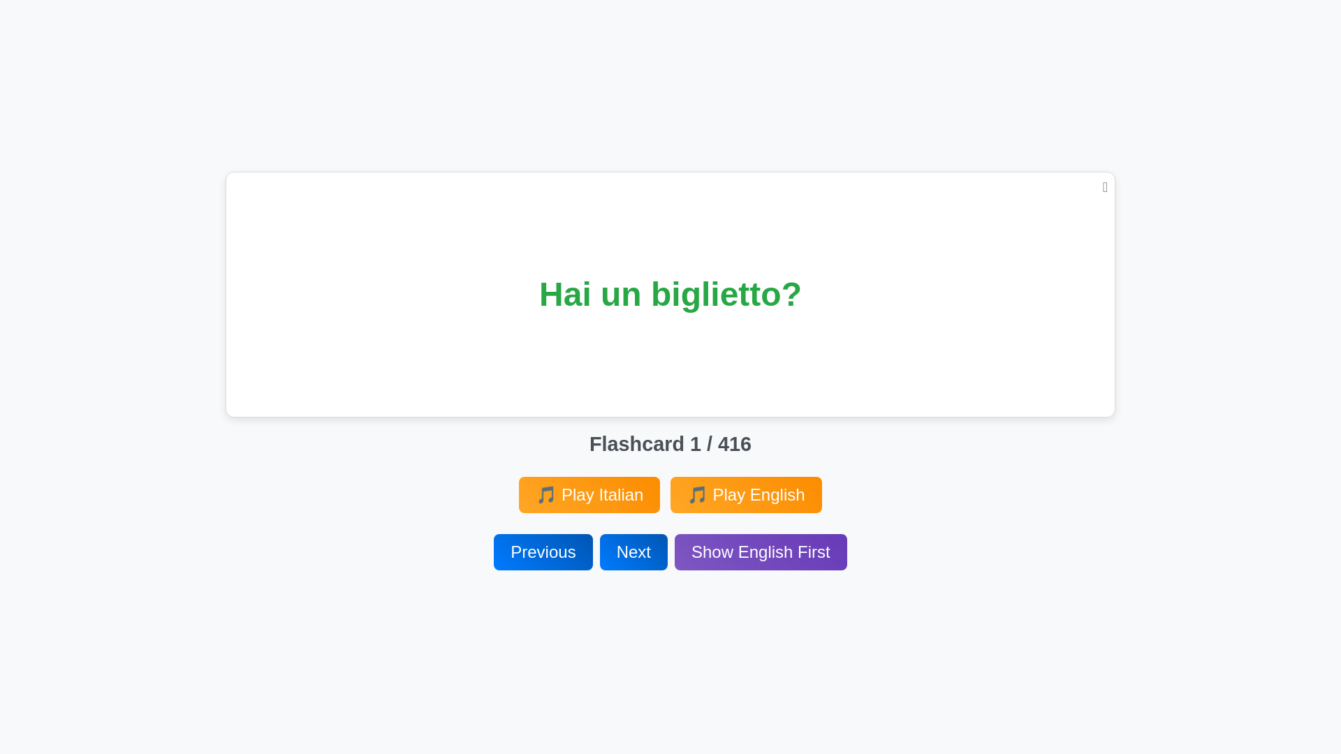 website screenshot of https://italianflashcards727.pages.dev/