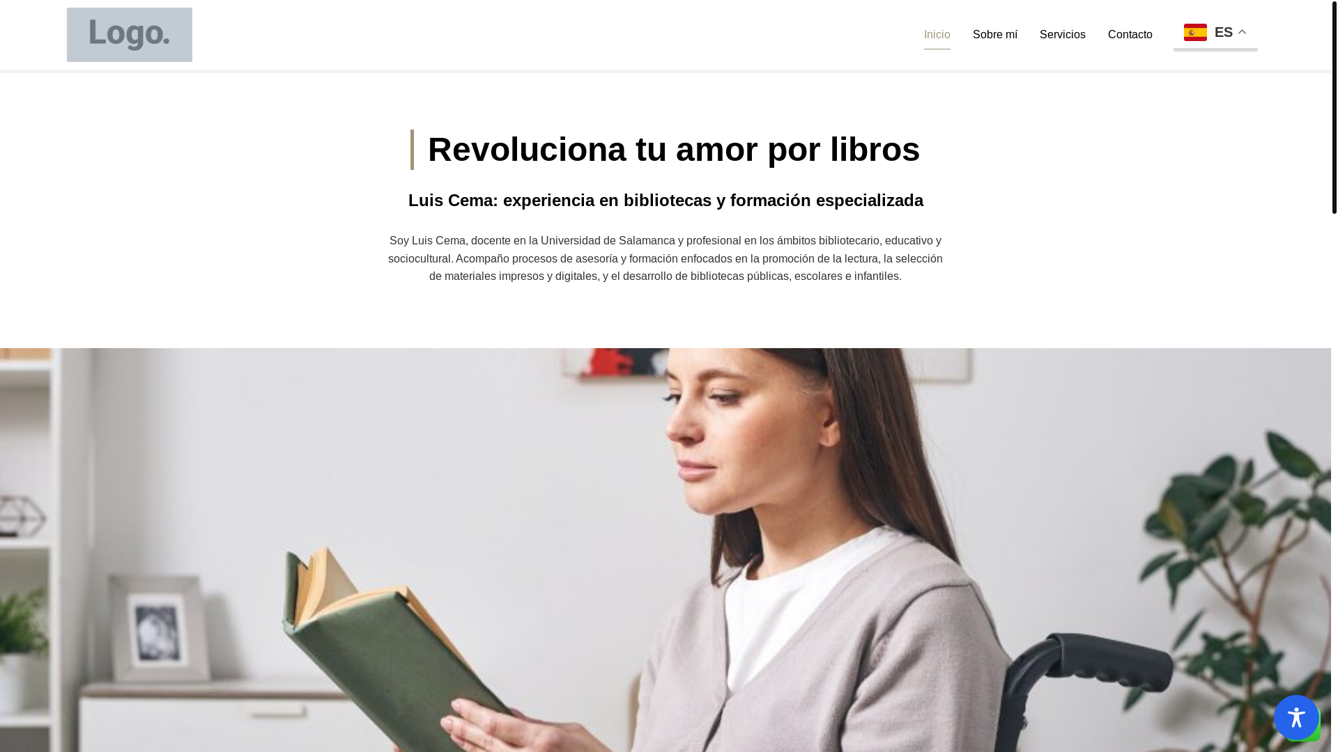 website screenshot of https://luiscema.es/