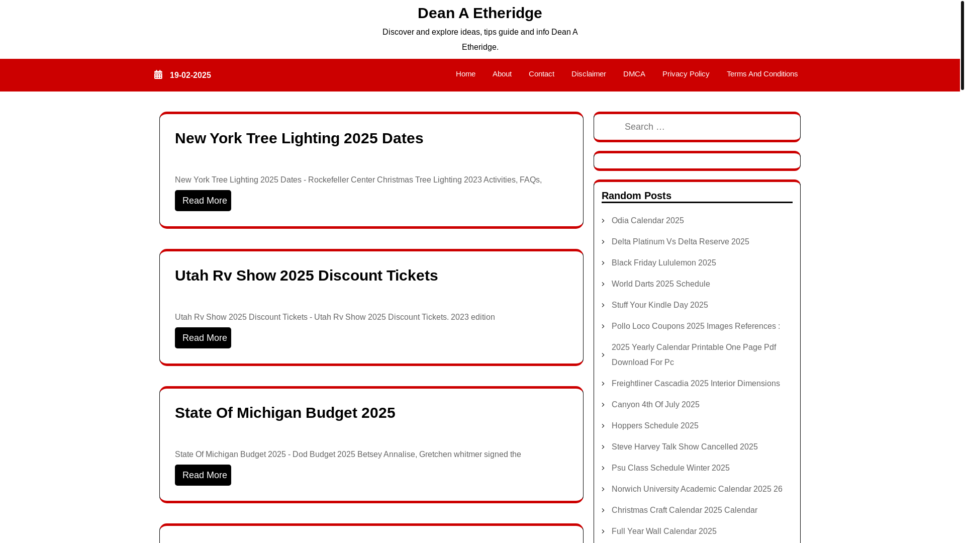 website screenshot of https://deanaetheridge.pages.dev/