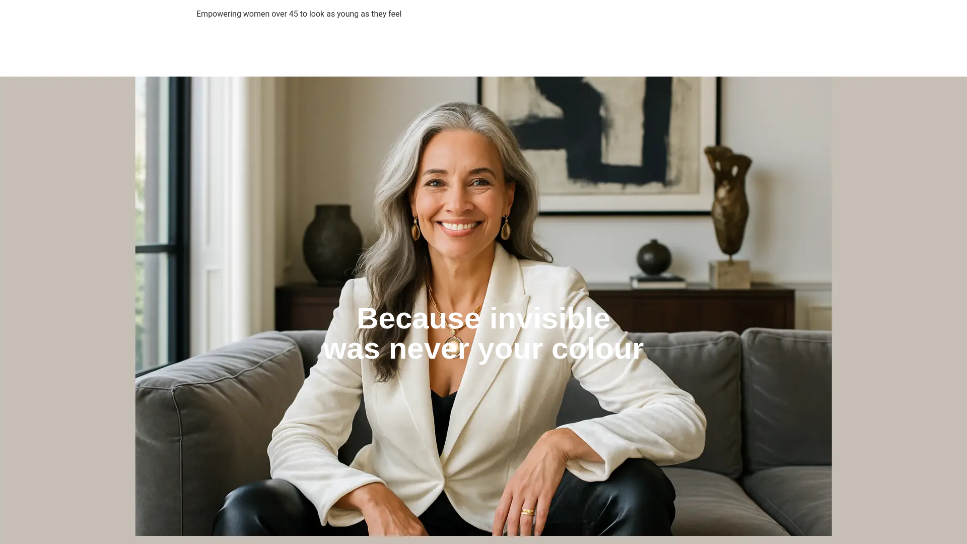 website screenshot of https://donnavistastudio.com