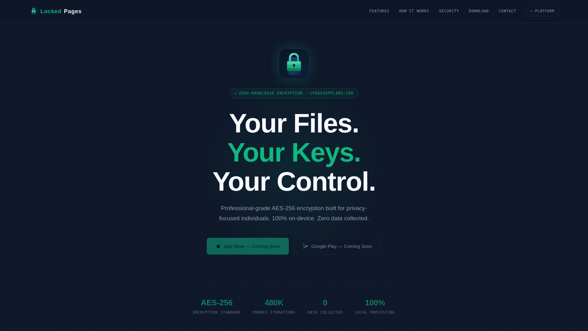 website screenshot of https://lockedpages.pages.dev/