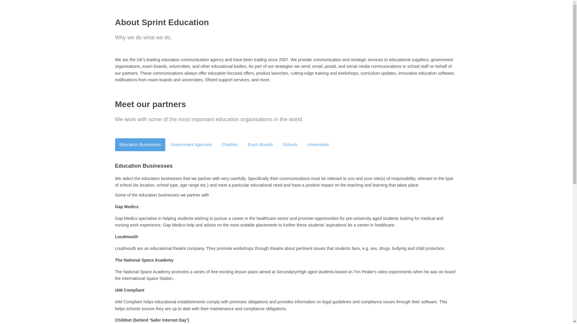 website screenshot of https://mrsandernet.co.uk/