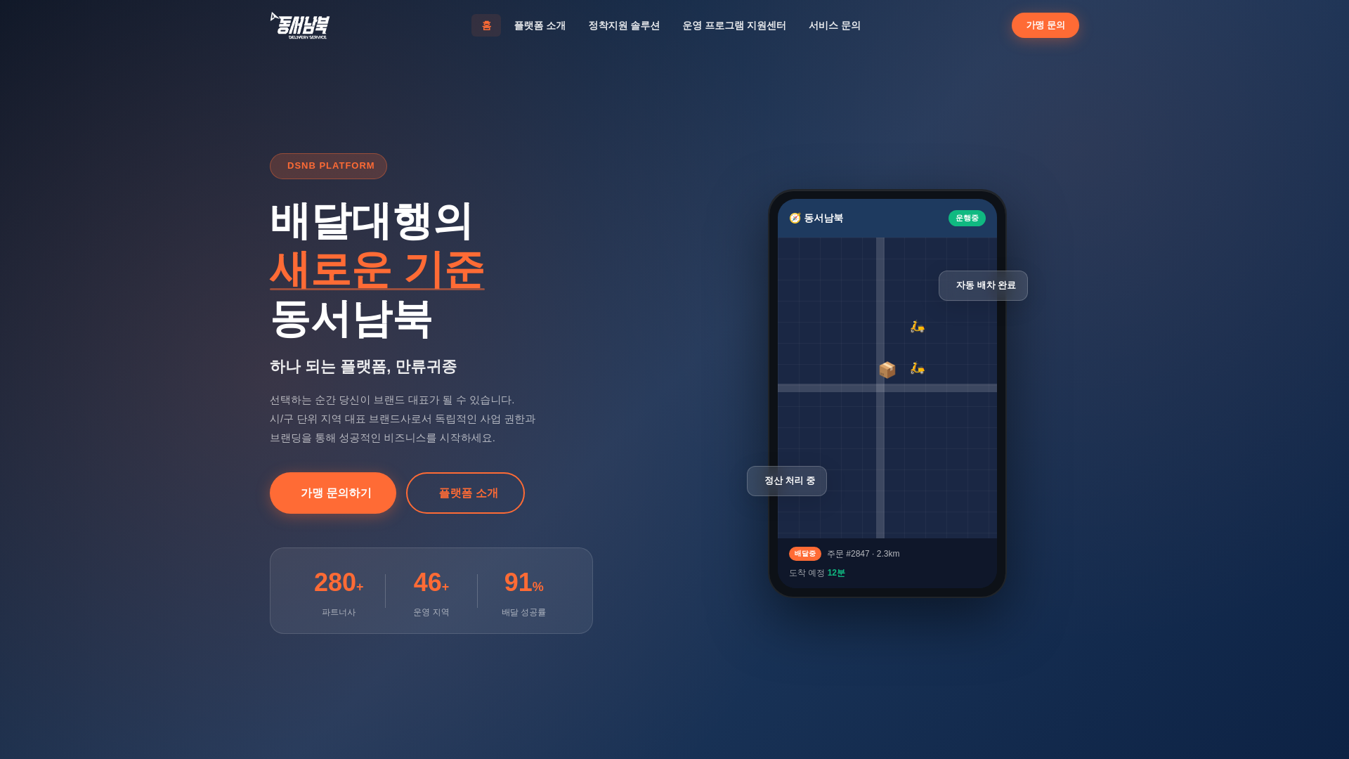 website screenshot of https://dsnb-delivery.pages.dev/