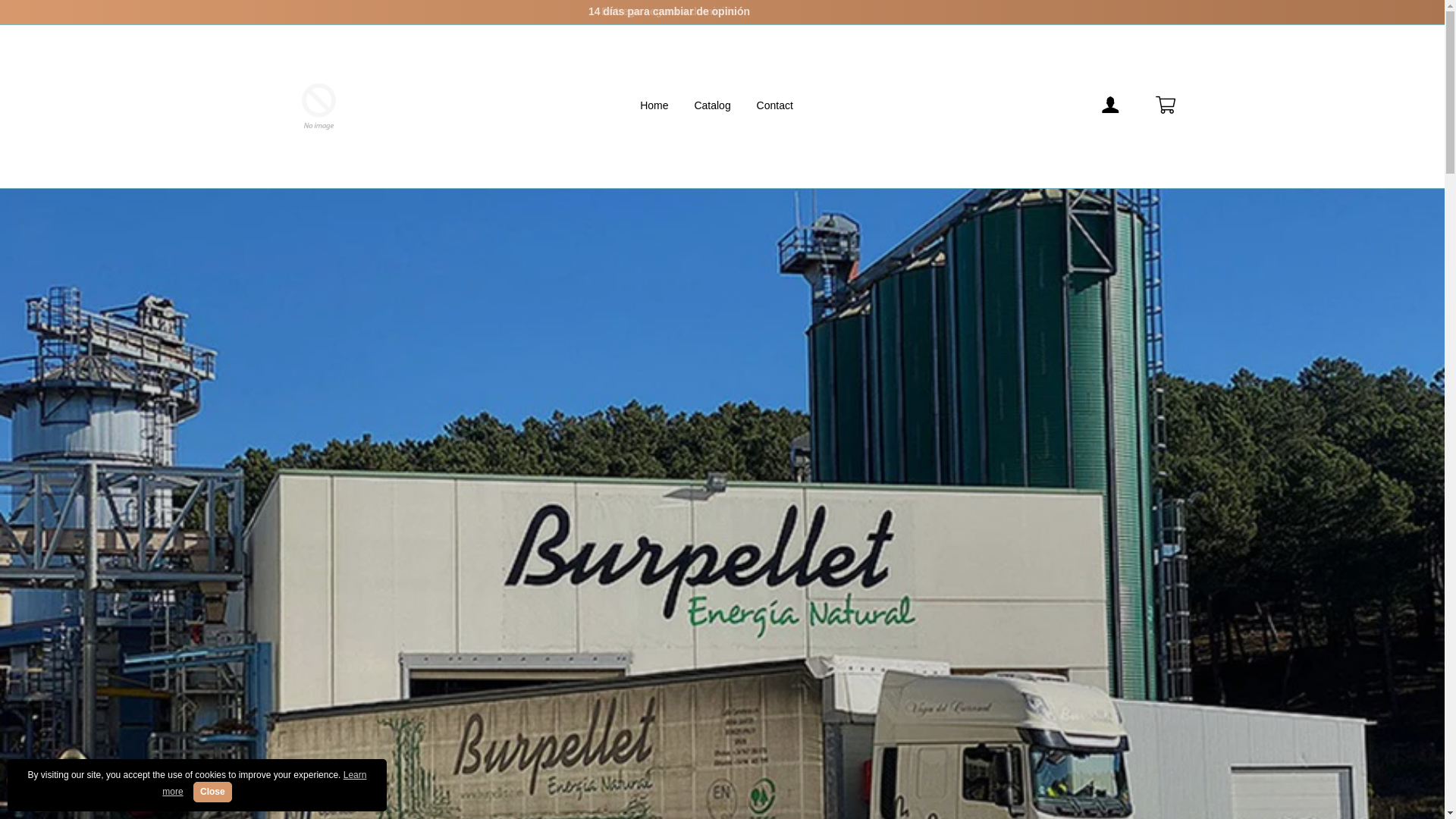 website screenshot of https://burpellet-natural.com/