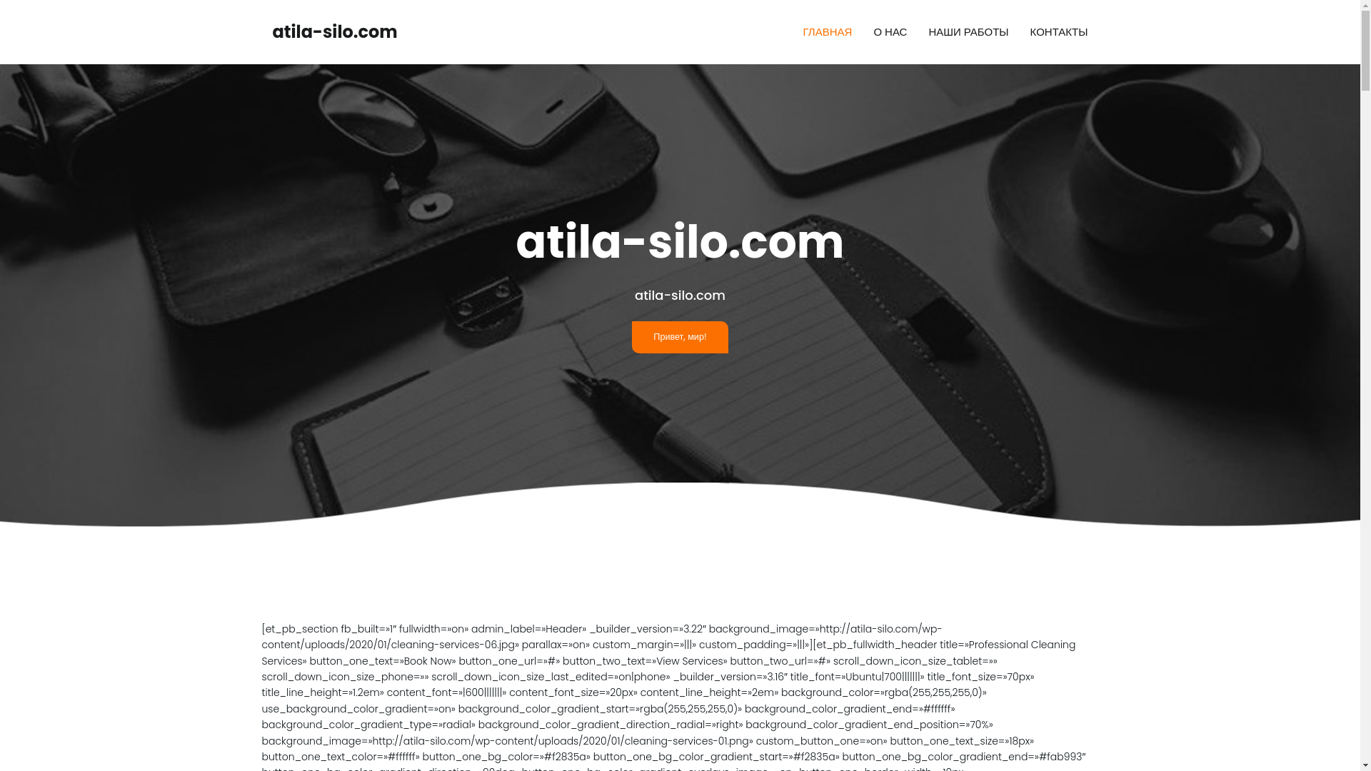 website screenshot of https://atila-silo.com/