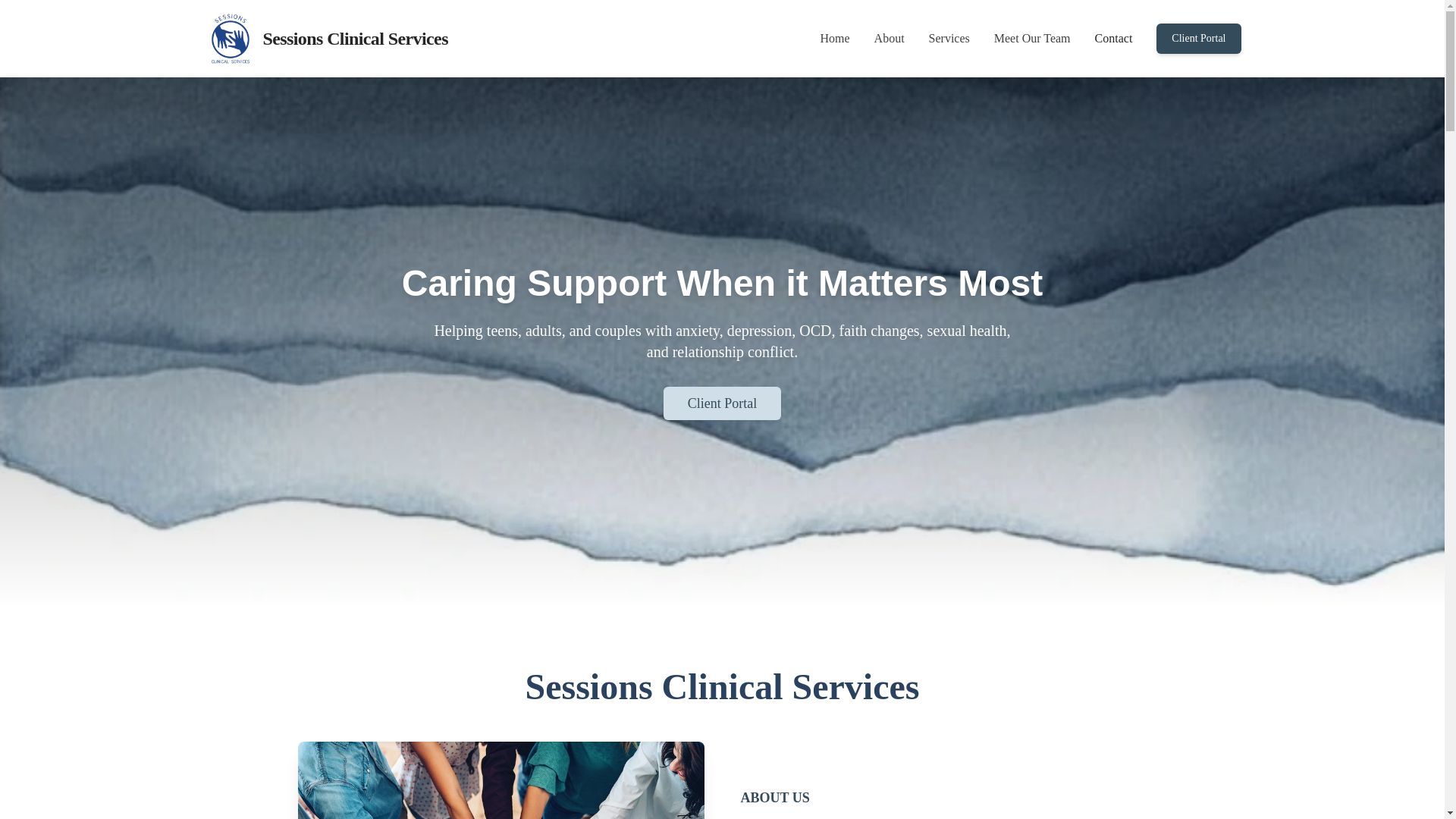 website screenshot of https://sessionsclinicalservices.pages.dev/