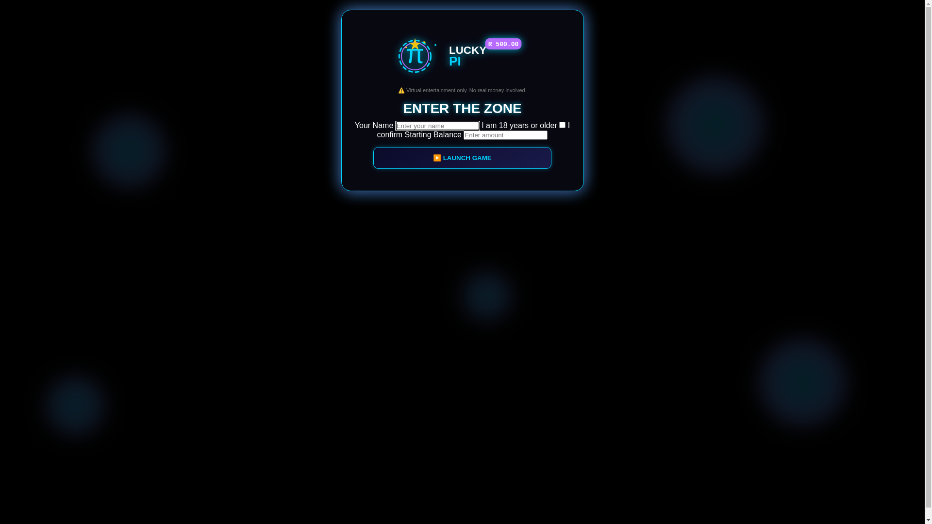 website screenshot of https://lucky-pi.pages.dev/