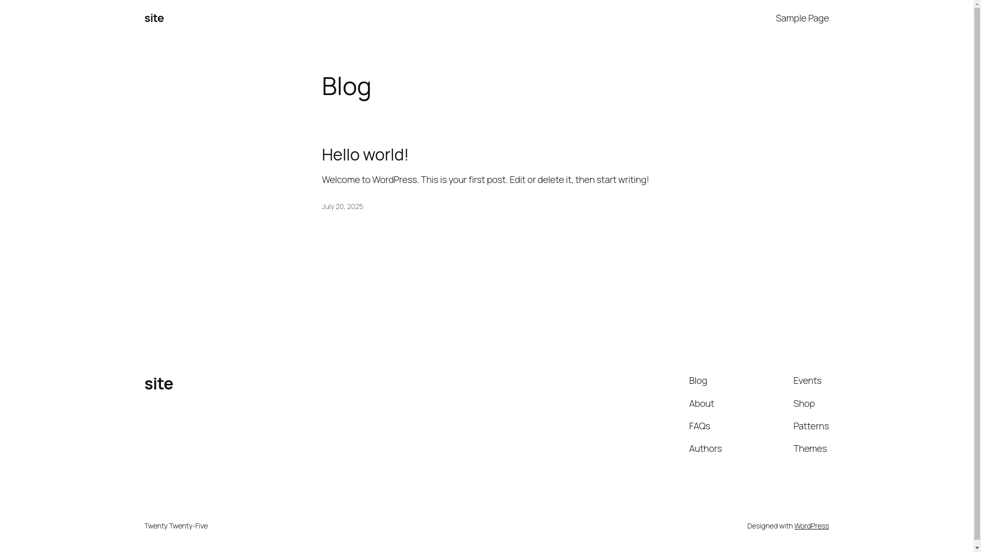 website screenshot of https://minimalean.fr/