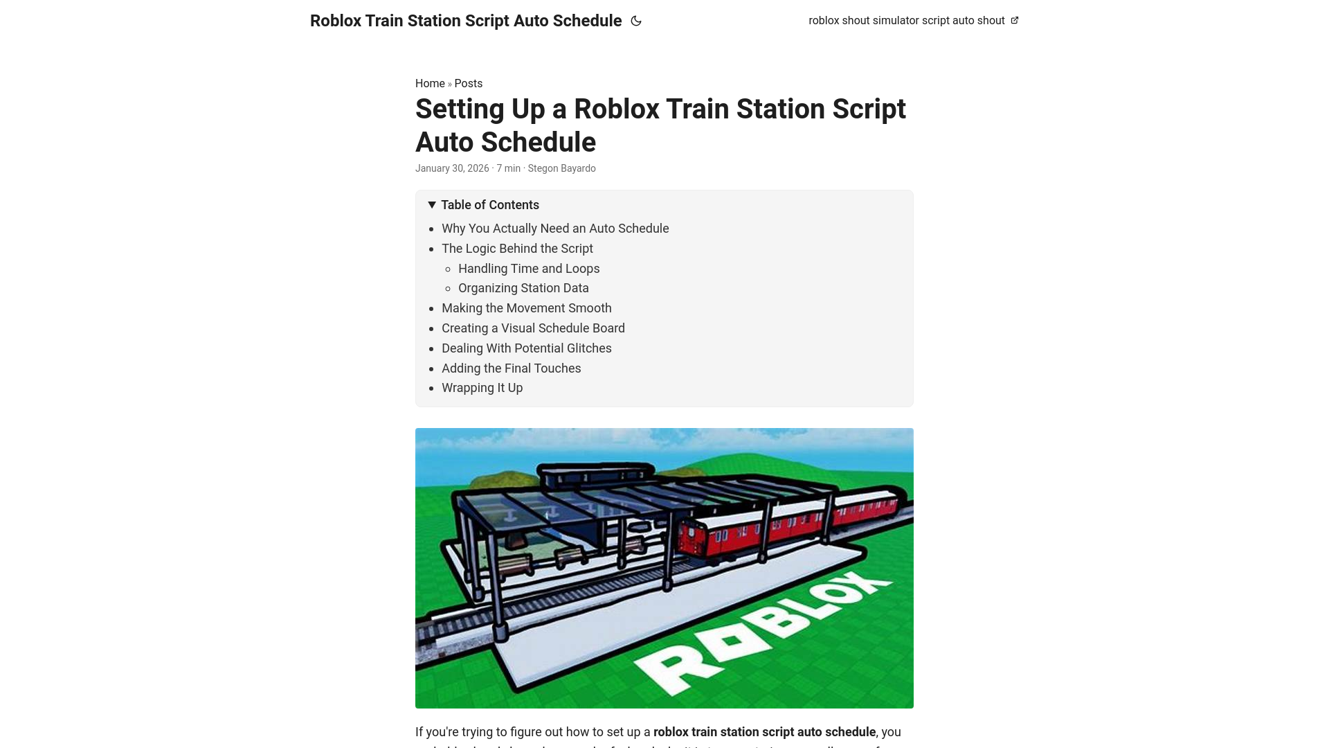 website screenshot of https://roblox-train-station-script-auto-schedule.pages.dev/