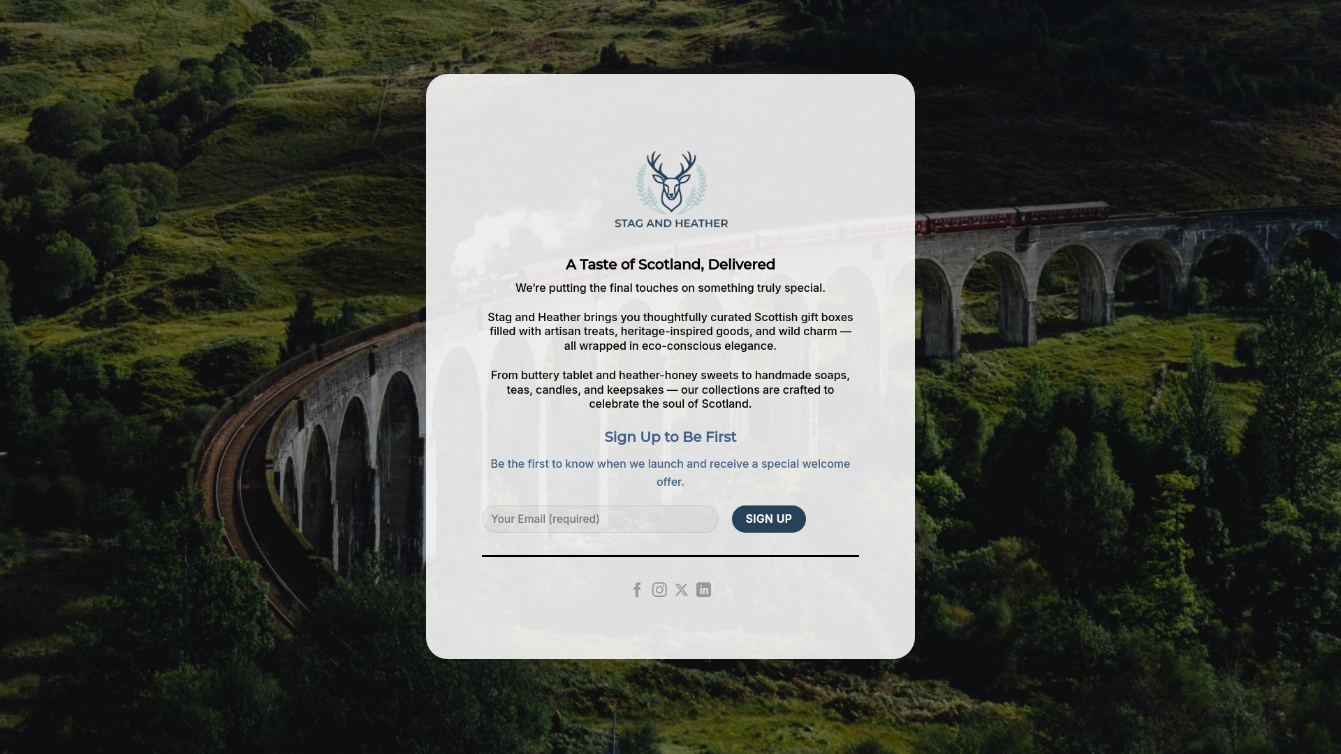 website screenshot of https://scottishgiftboxes.co.uk/