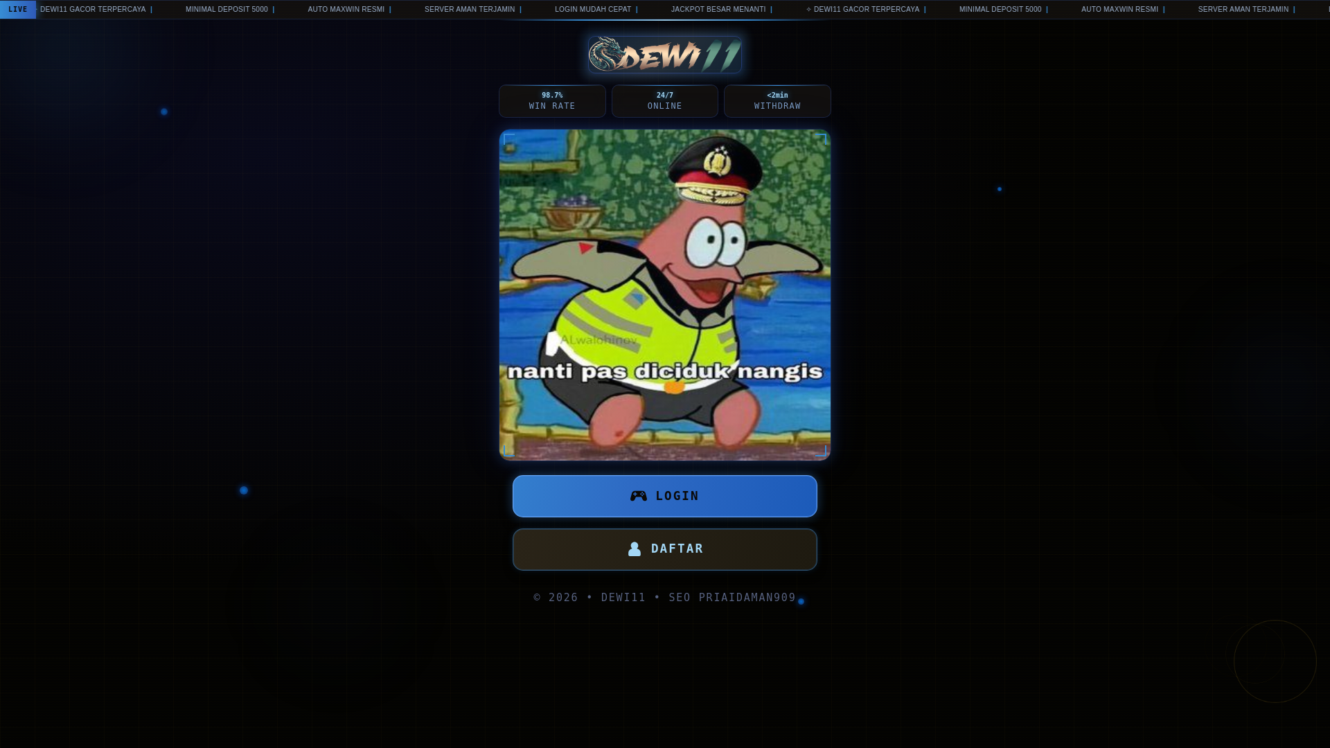 website screenshot of https://rasanya-anjing-banget.pages.dev/