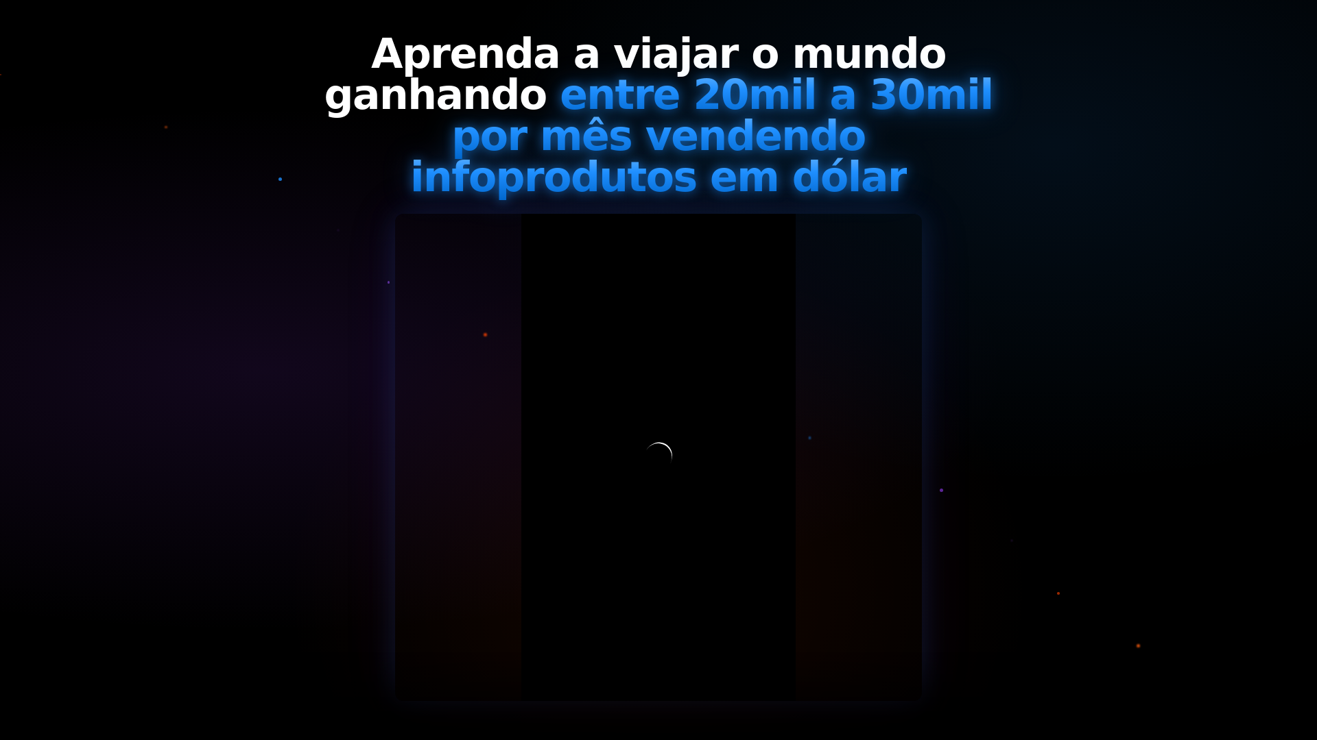 website screenshot of https://comunidadenovomundo.com.br/