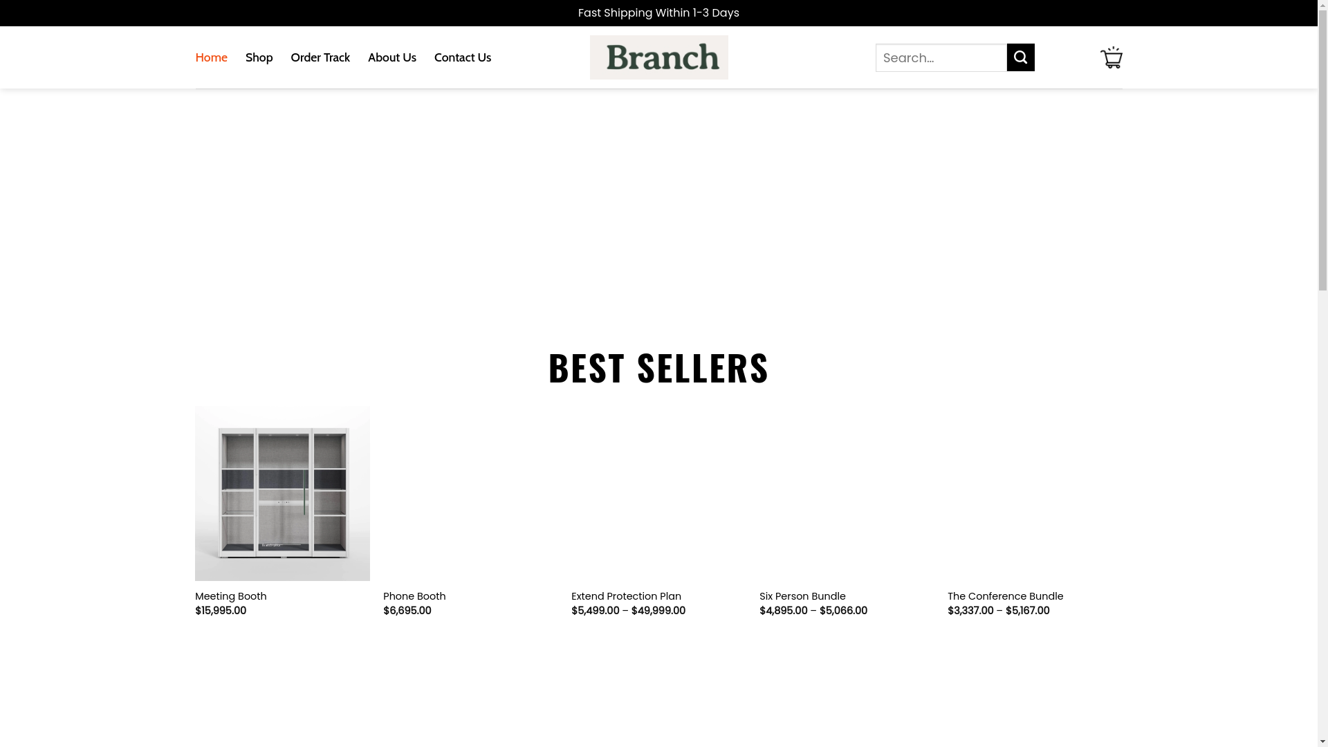 website screenshot of https://ourbranchfurniture.shop/
