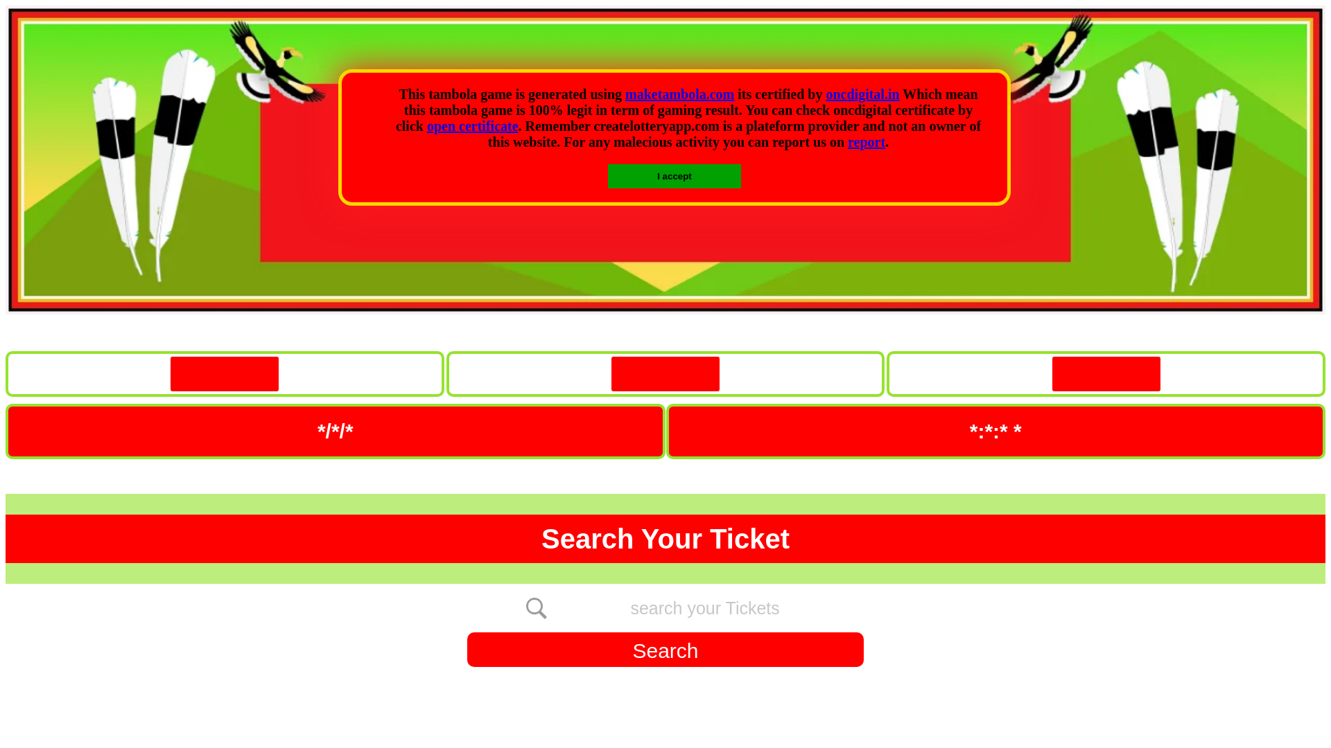 website screenshot of https://tambolabupamjaba.com/