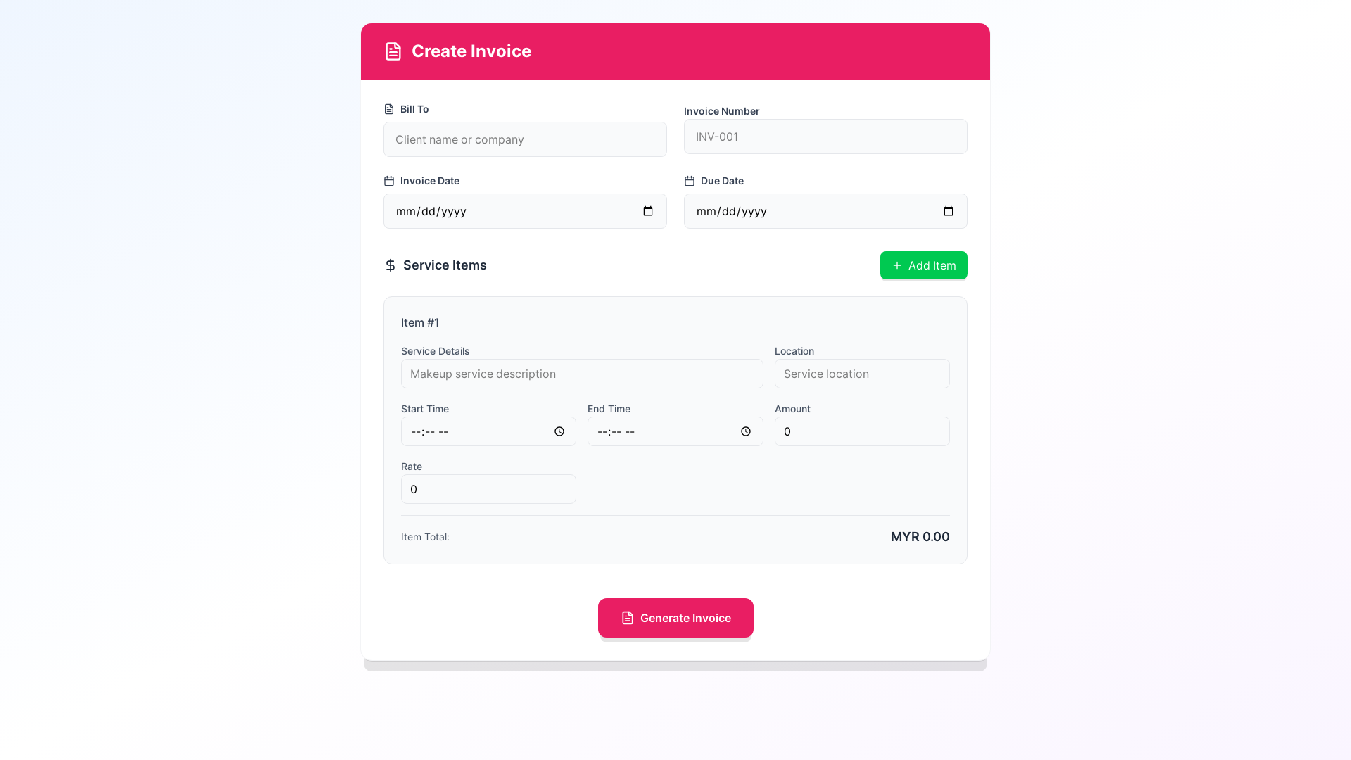 website screenshot of https://lemiyyah-invoice.pages.dev/