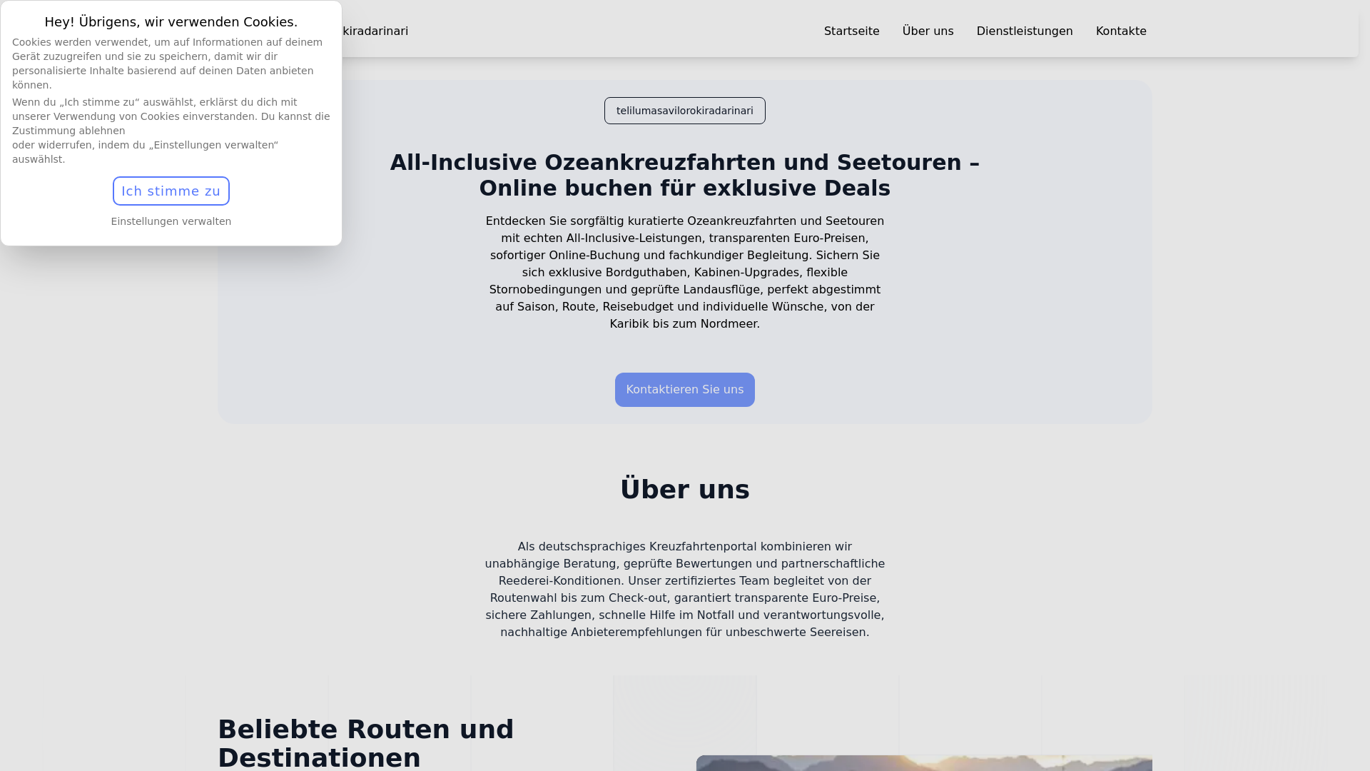 website screenshot of https://telilumasavilorokiradarinari.click