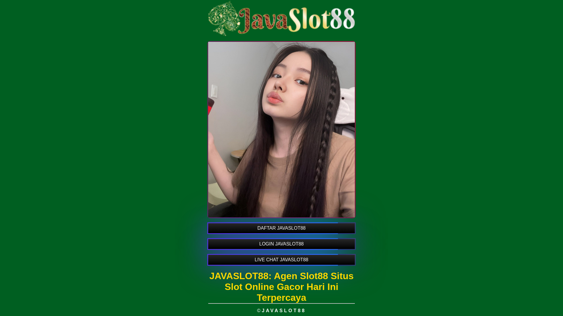 website screenshot of https://javamantap.pages.dev/