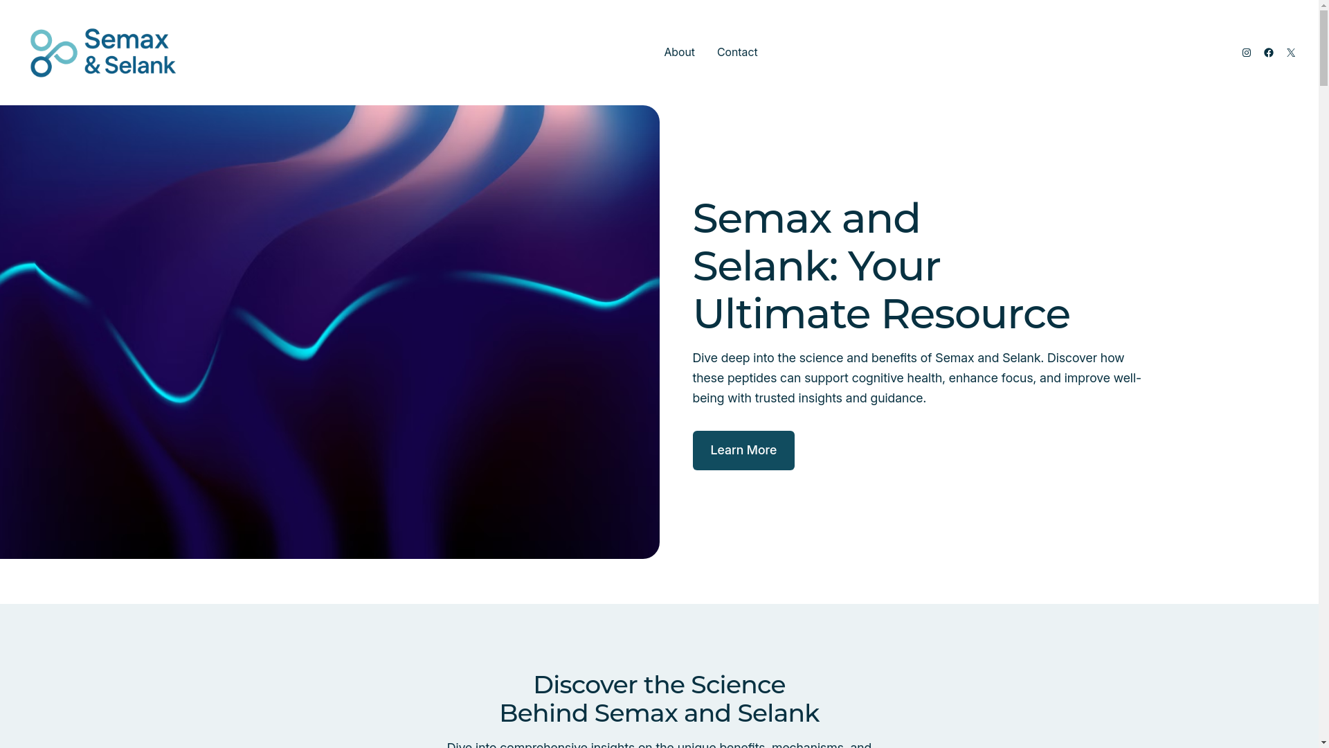website screenshot of https://semaxandselank.com/