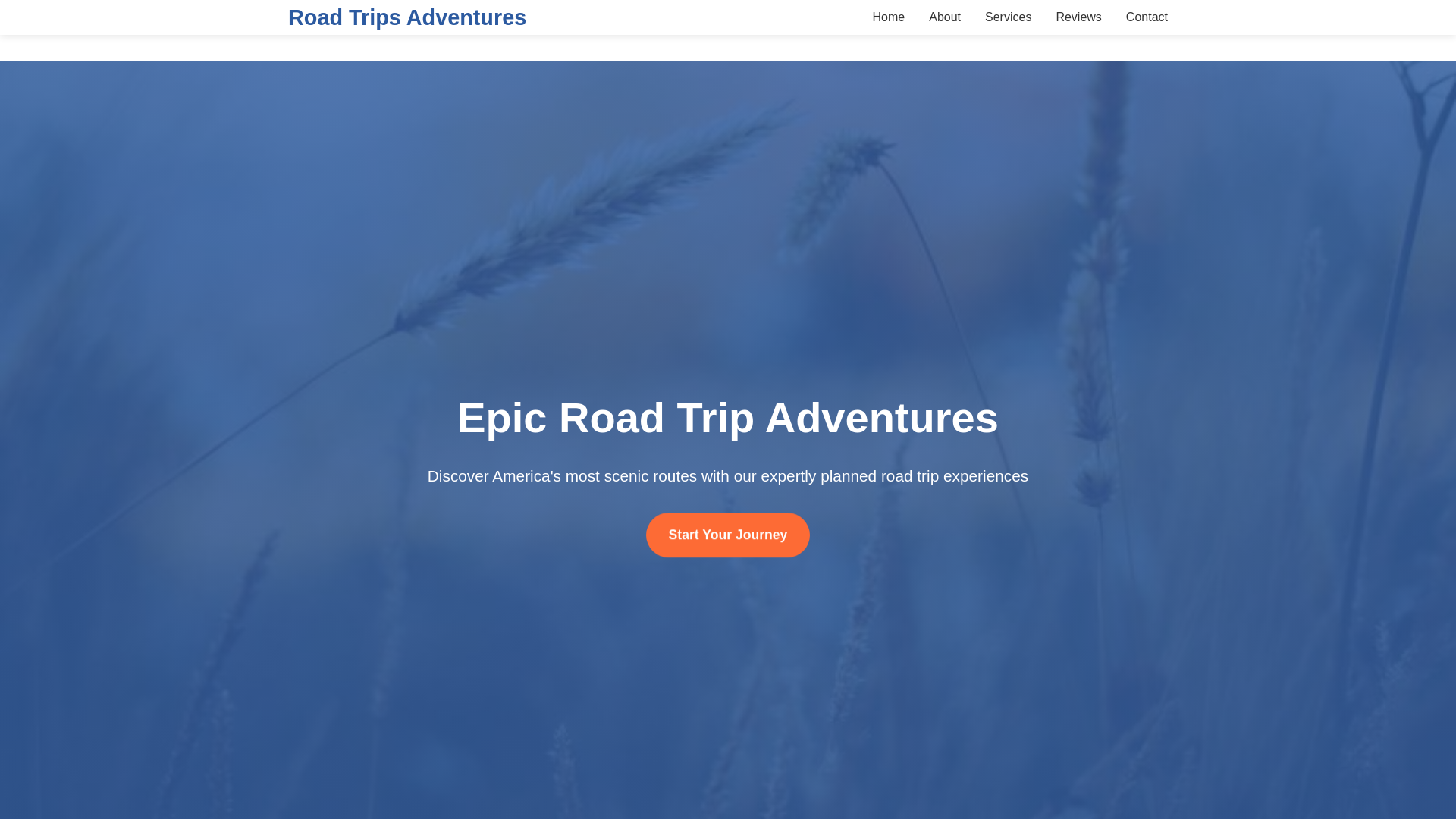 website screenshot of https://trustpilotroadtrips.click/