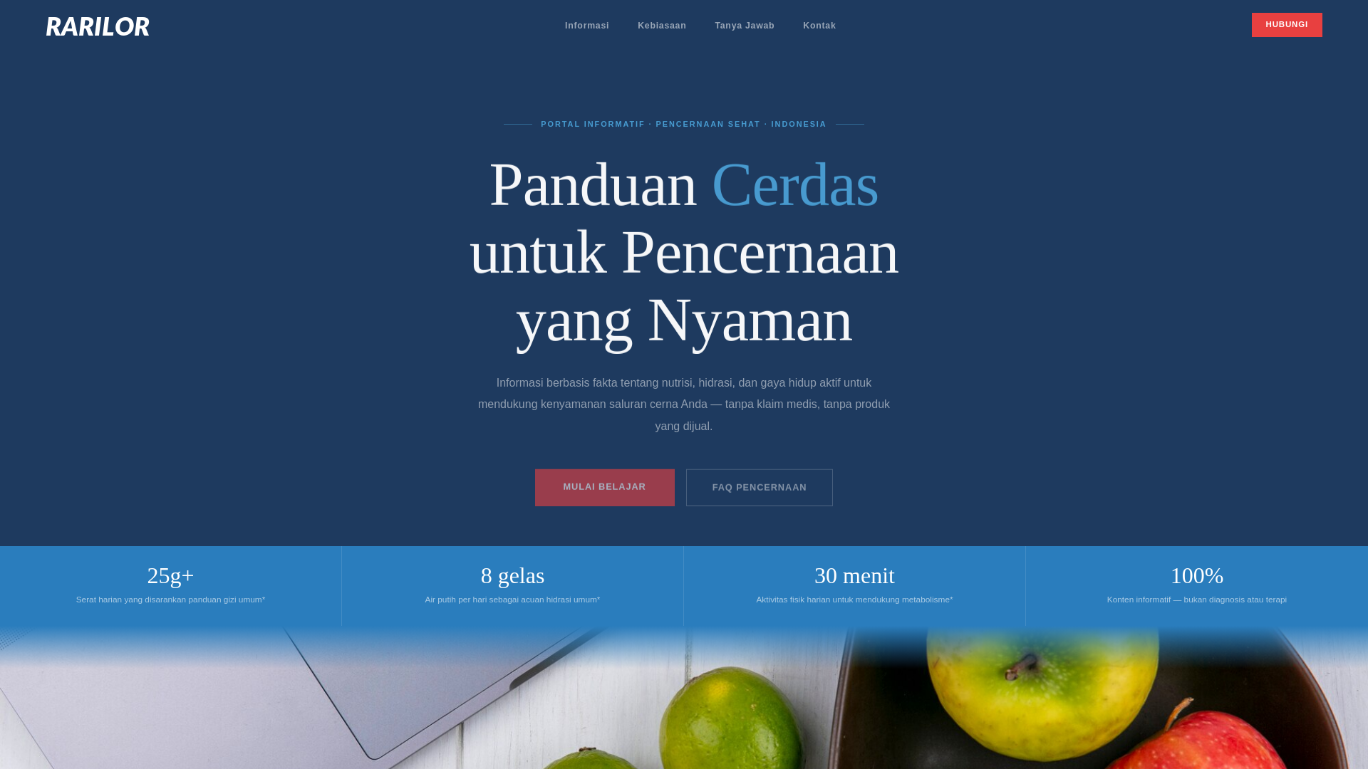 website screenshot of https://rarilor.icu/