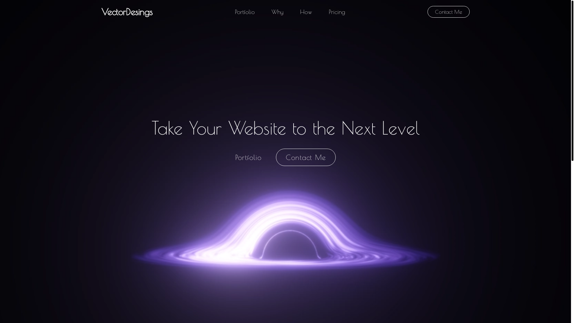 website screenshot of https://vectordesigns.eu/