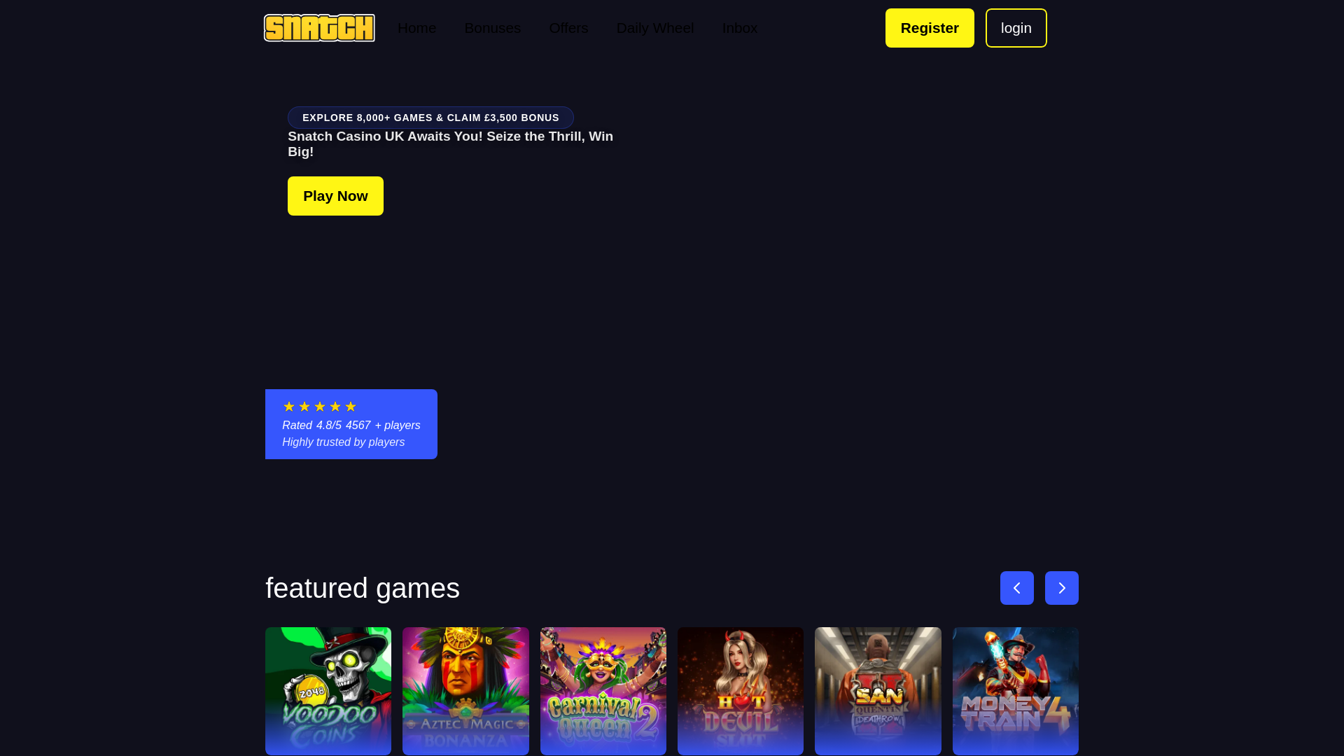 website screenshot of https://snatch-casino-uk-com.pages.dev/