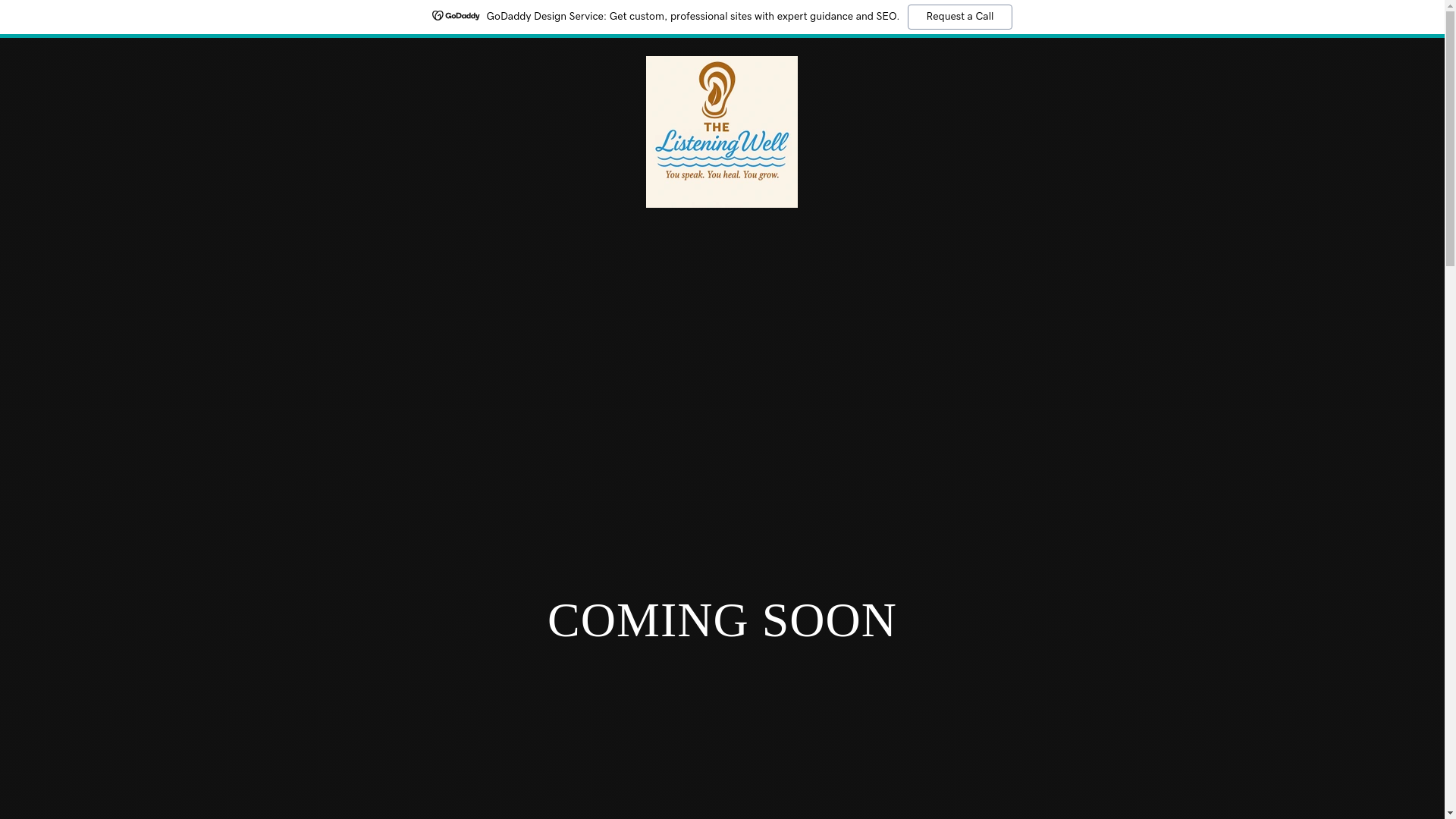 website screenshot of https://thelisteningwellnc.com/