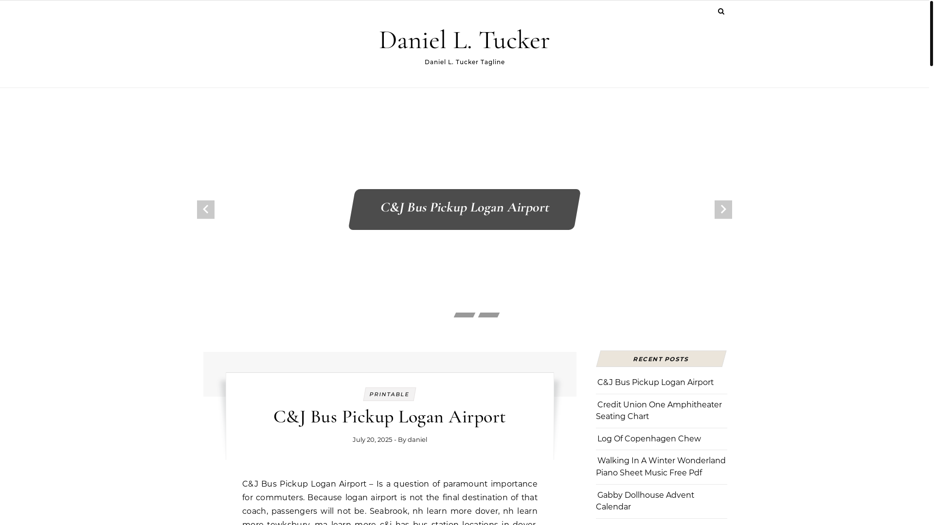 website screenshot of https://danielltucker.pages.dev/