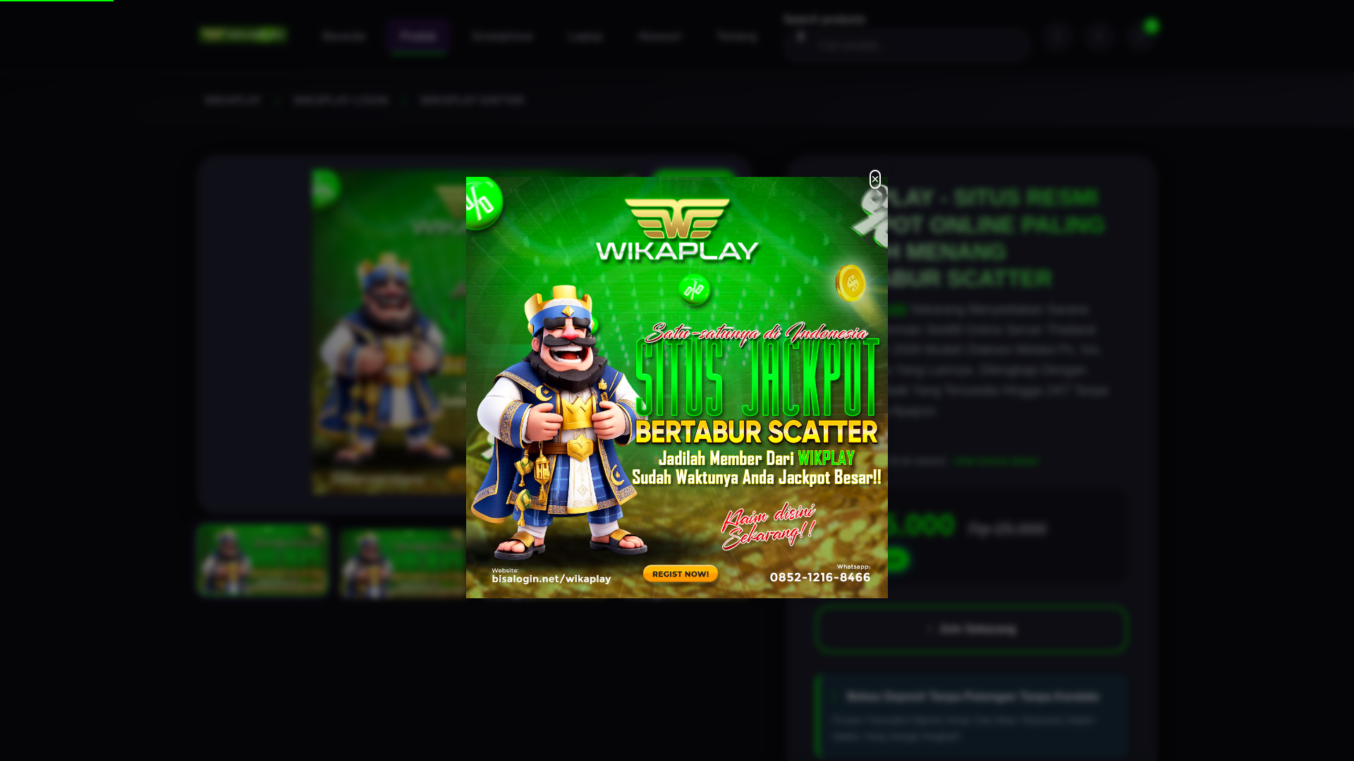 website screenshot of https://satuan-sl0t-jekpot.pages.dev/