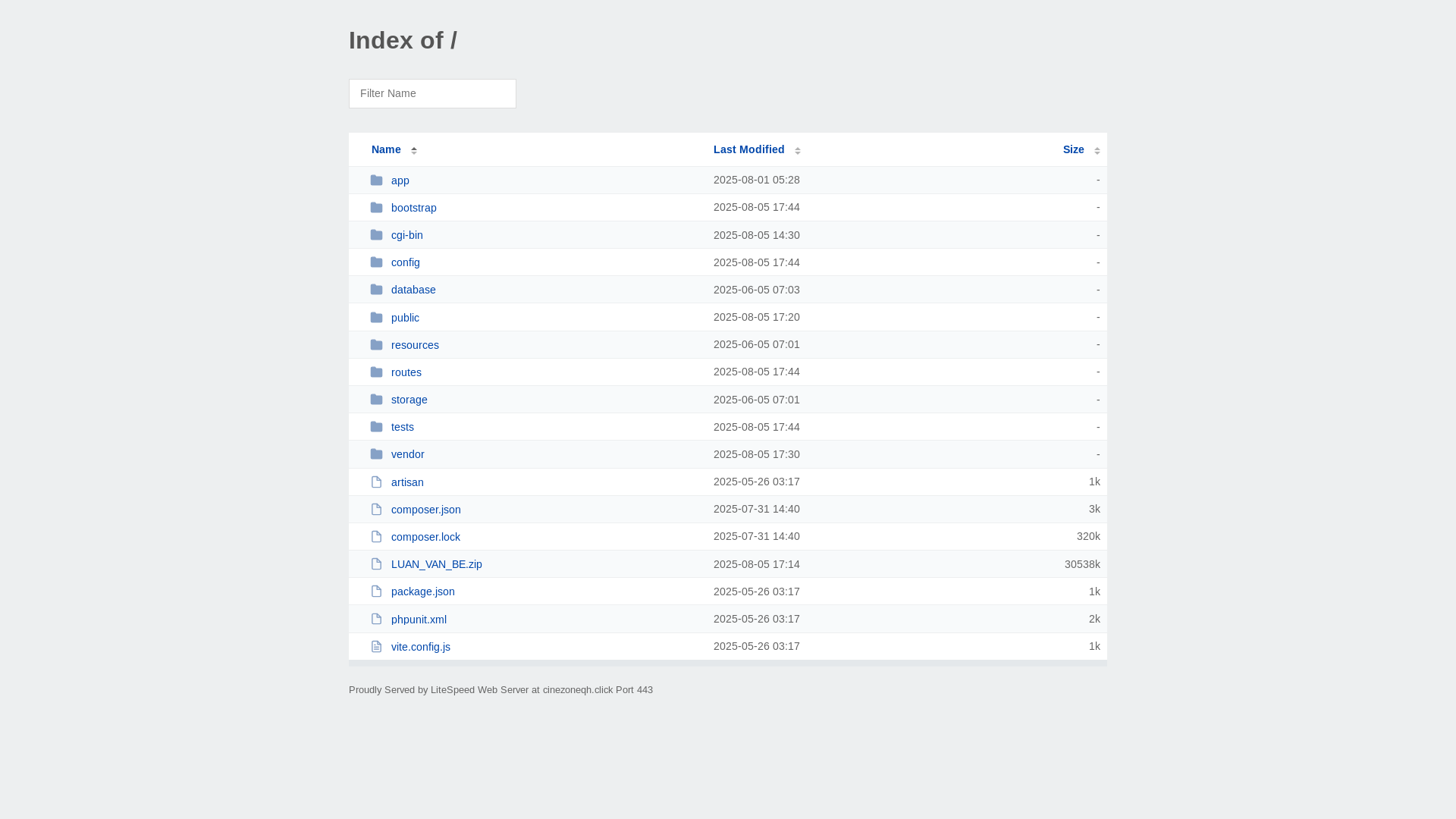 website screenshot of https://cinezoneqh.click/
