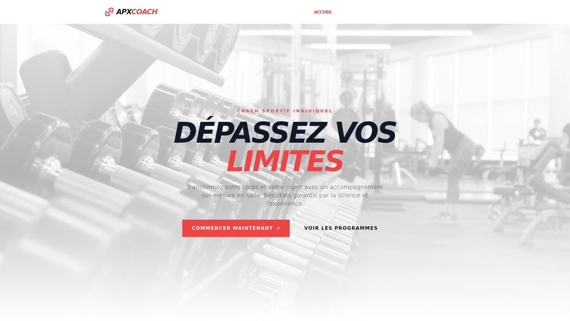 website screenshot of https://apx-coaching.pages.dev/