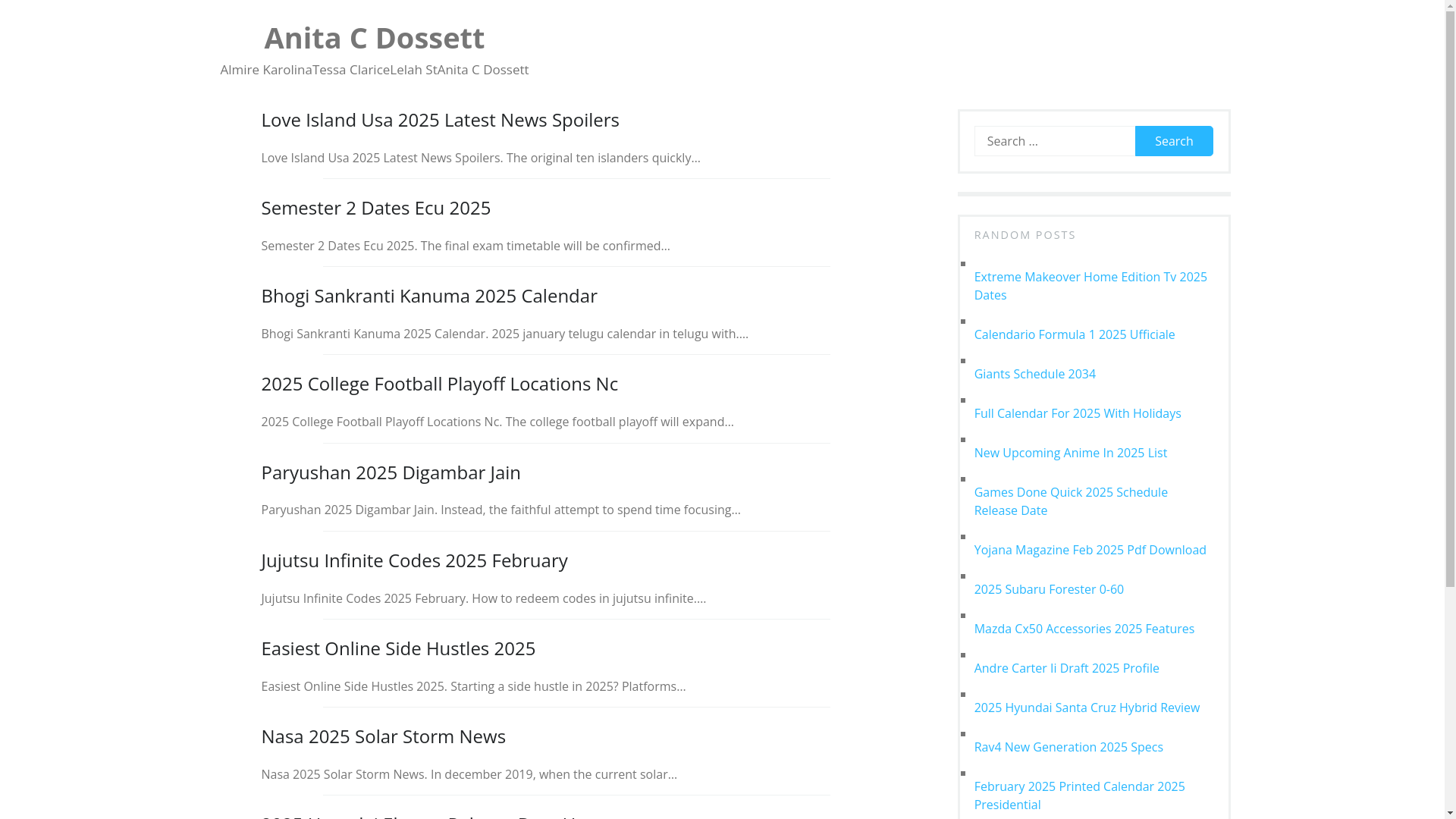 website screenshot of https://anitacdossettj.pages.dev/