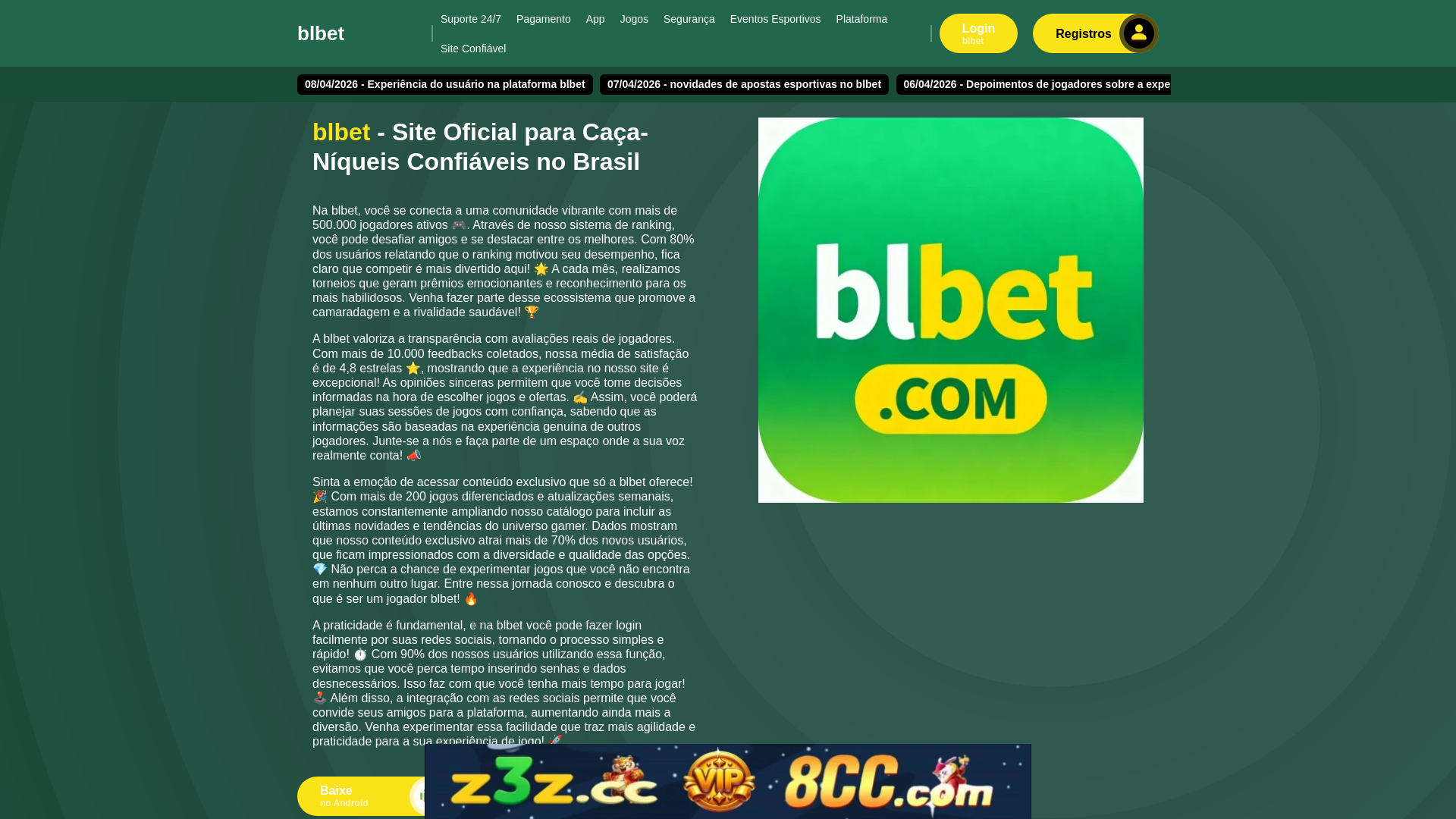 website screenshot of https://blbetsi.com
